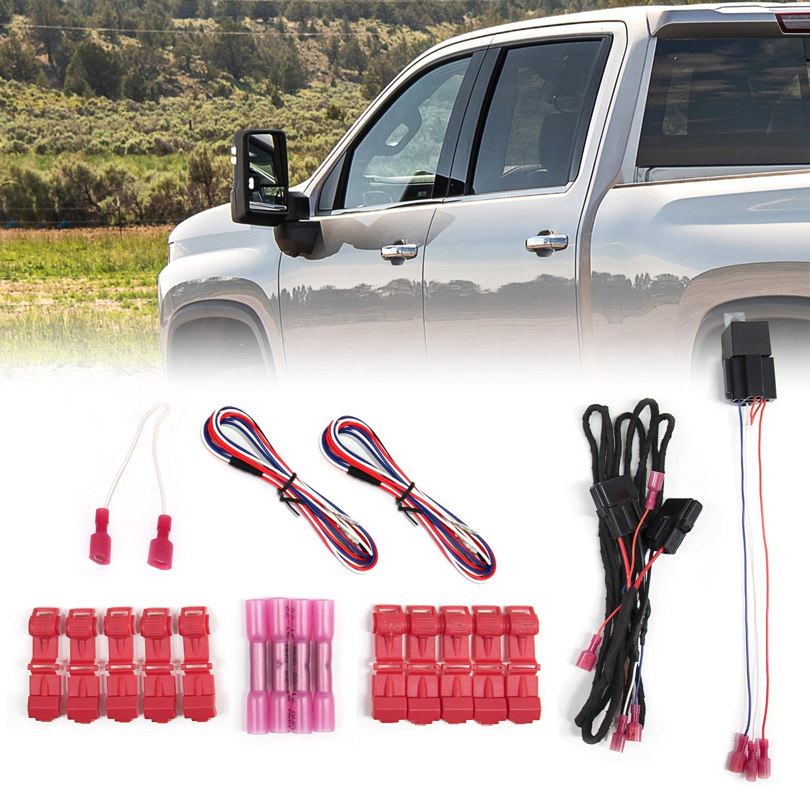 Harness for 2019 Silverado tow mirror