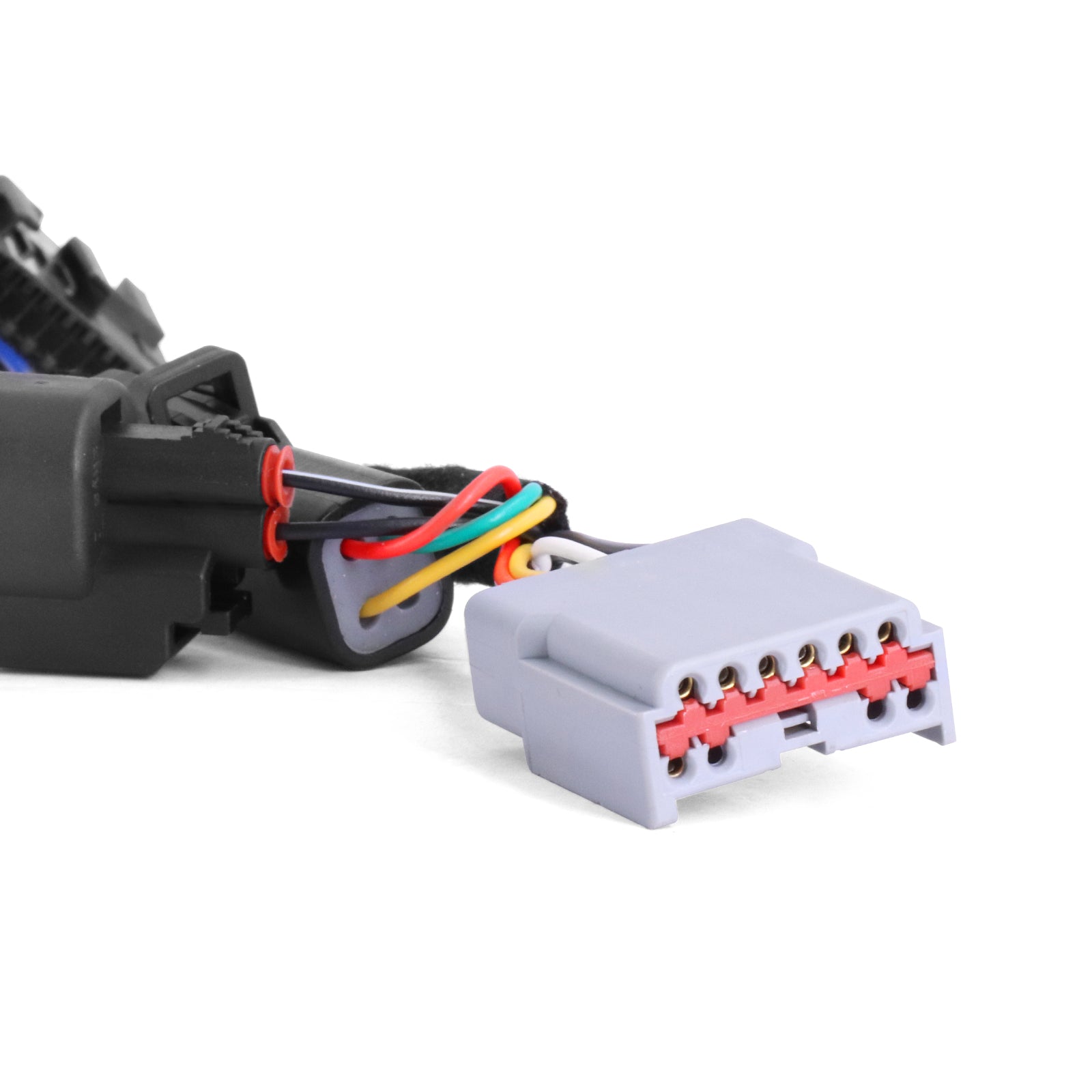 2pcs Conversion Harness Adapter Wiring Connector Towing Mirrors for F250 F350 F450 F550 Super Duty Truck 1999-2007