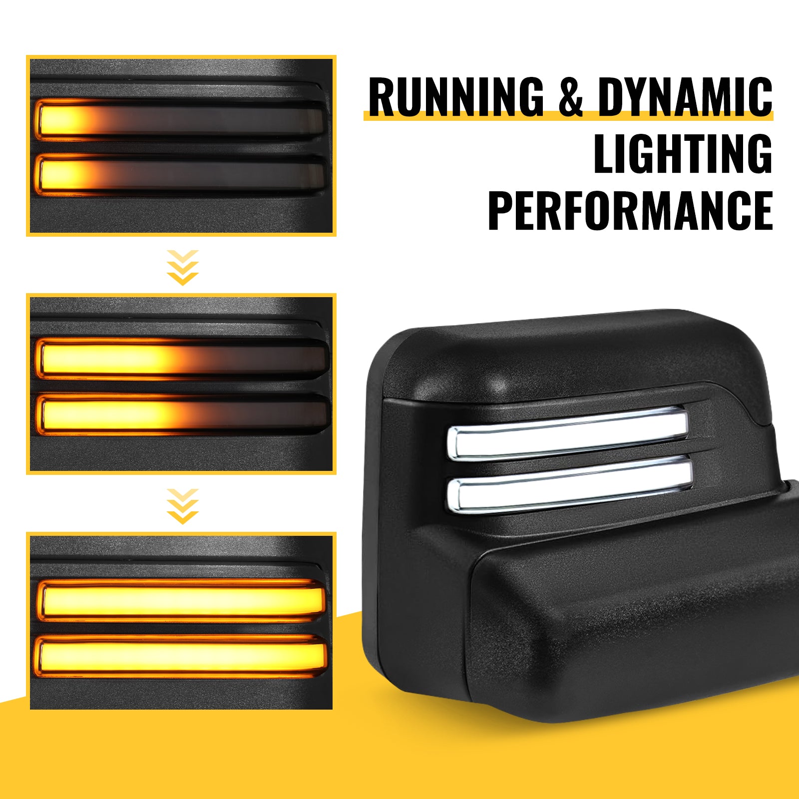 Sanooer 2002-2024 Dodge RAM 1500 New Body/classic RAM 2500 3500 Towing Mirror-Custom Telescopic