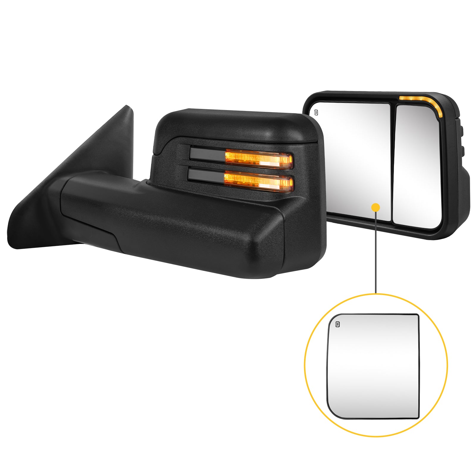 Sanooer towing mirror accessories for DODGE
