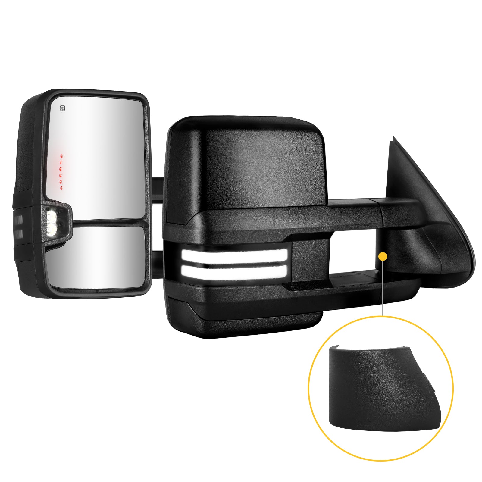 Sanooer towing mirror accessories for CHEVY & GMC
