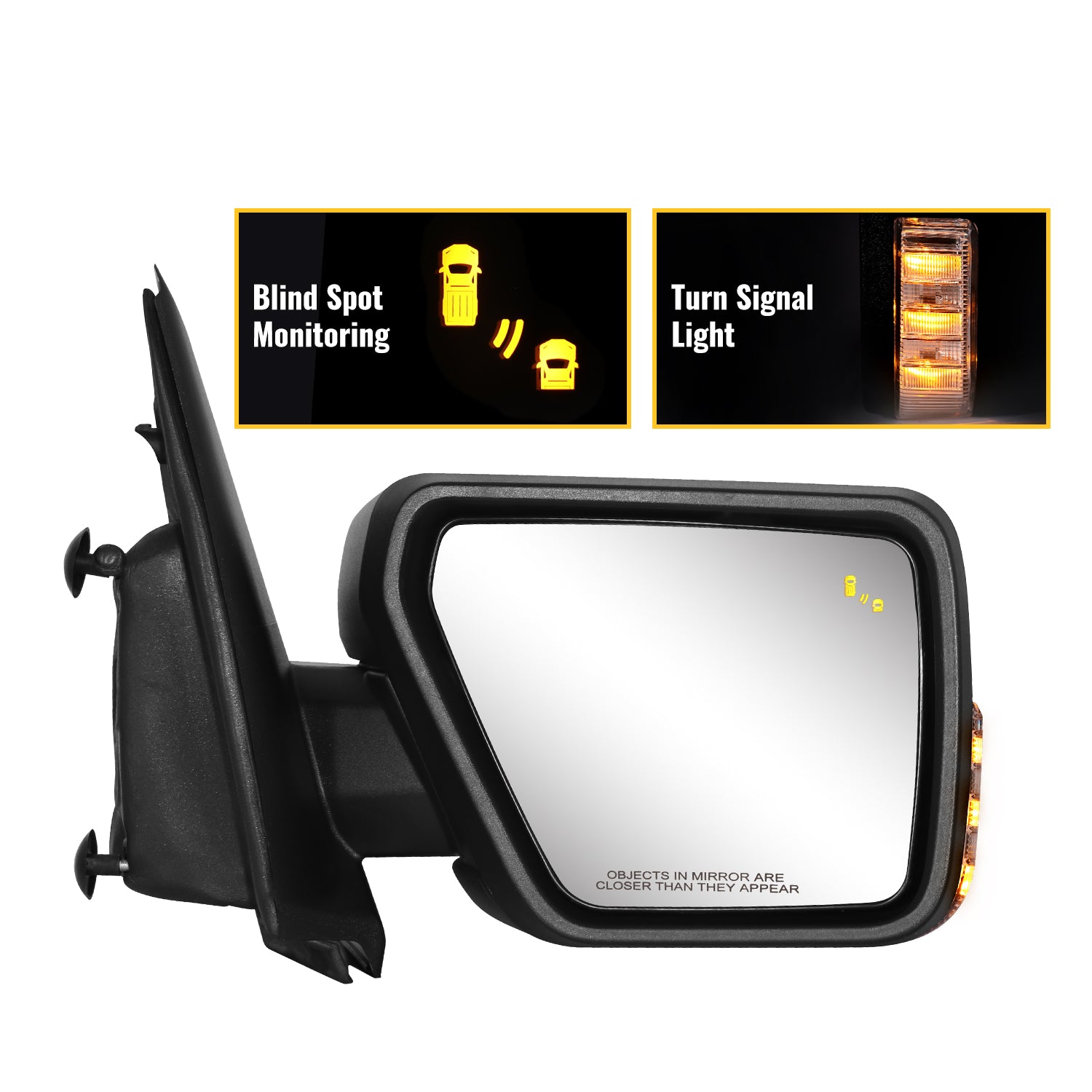 Sanooer 2021-2025 Ford F150 Side Mirror