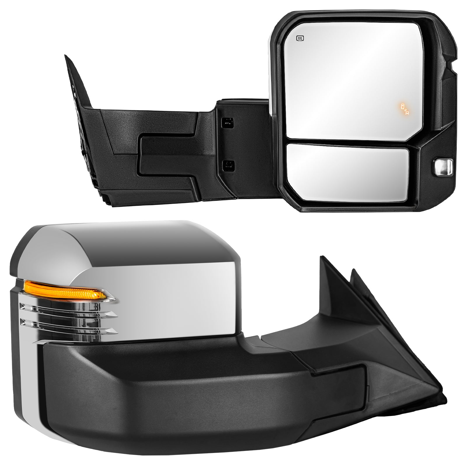 Sanooer 2022-2025 Tundra chrome Towing Mirrors