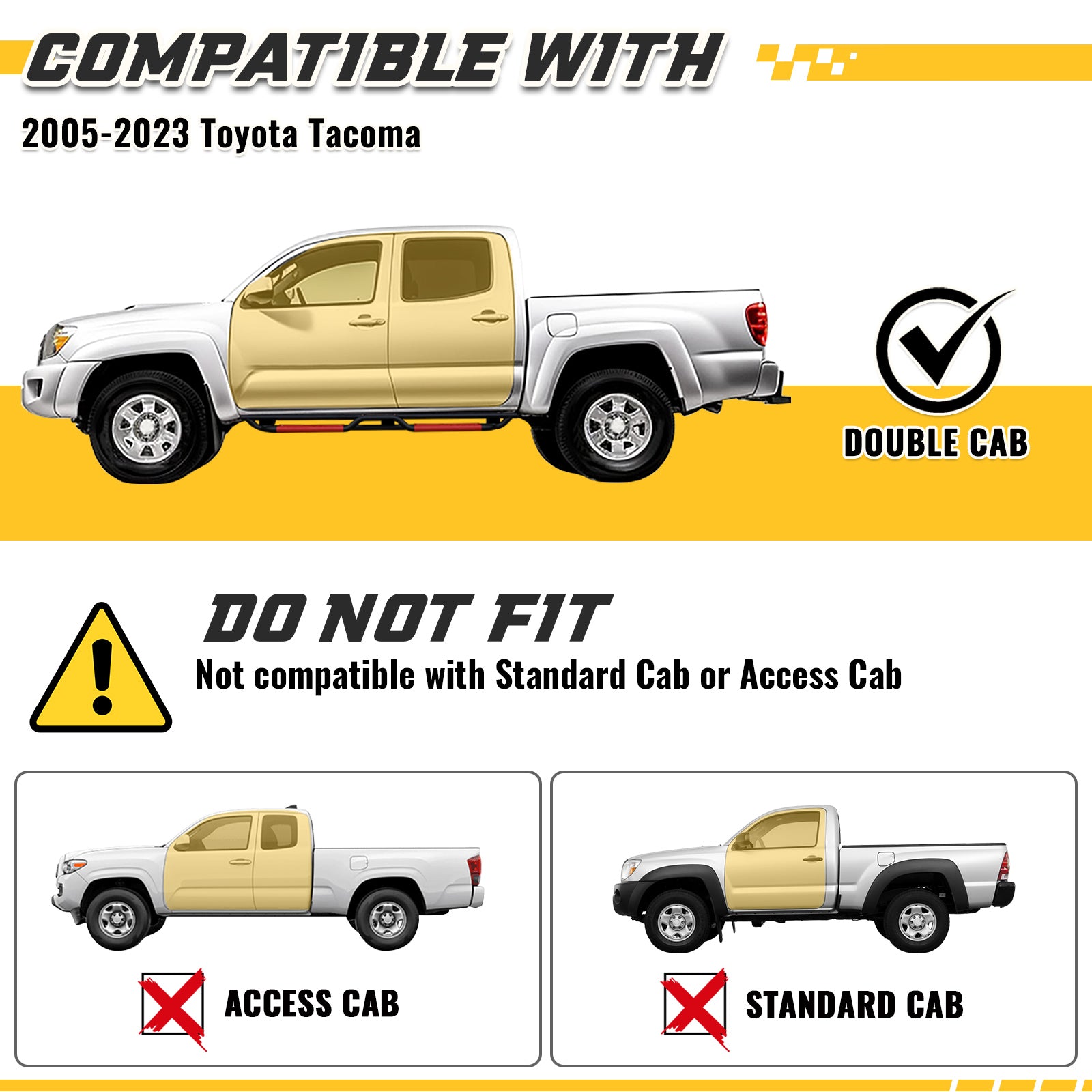 The applicability of sanooer brand Running Boards