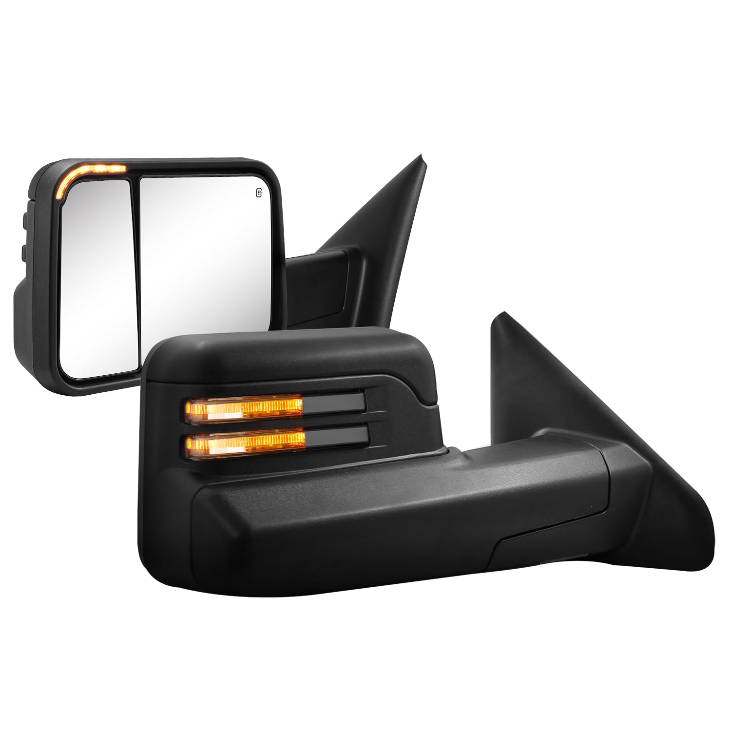 Sanooer 2002-2009 Ram1500 2500 3500 Dotted Towing Mirror