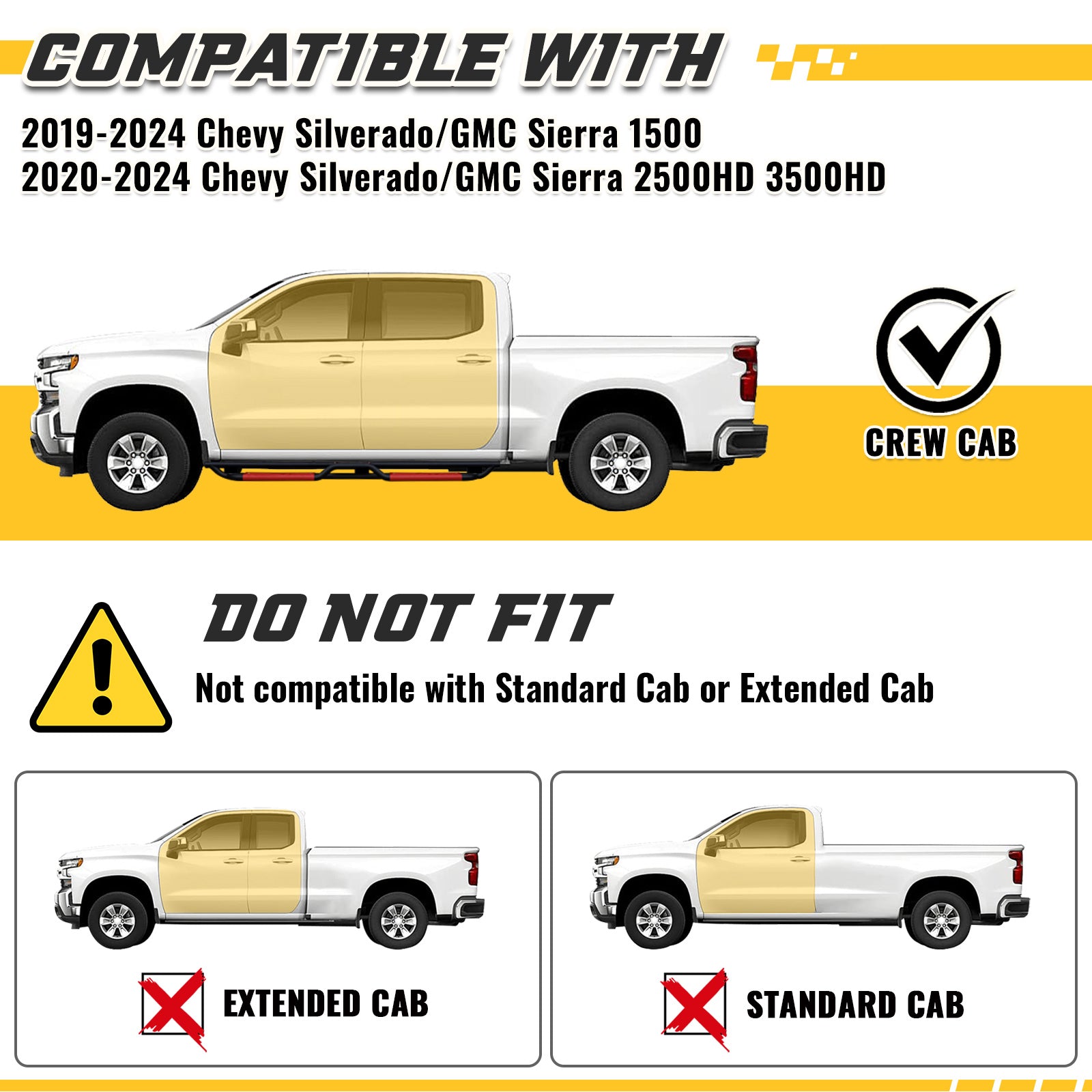 The applicability of sanooer brand Running Boards