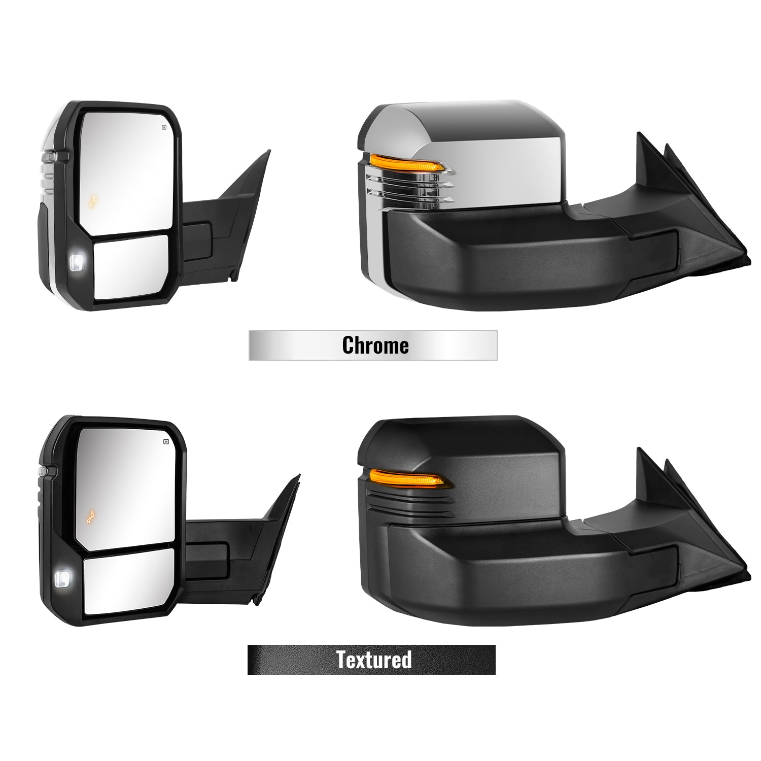 Sanooer Towing Mirror Color Options