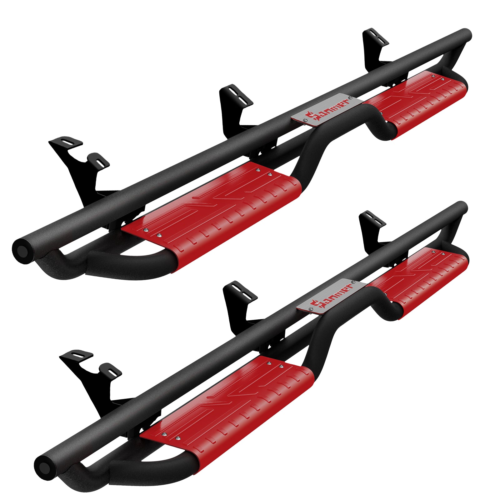 Sanooer 2024-2025 Tacoma red Running Boards