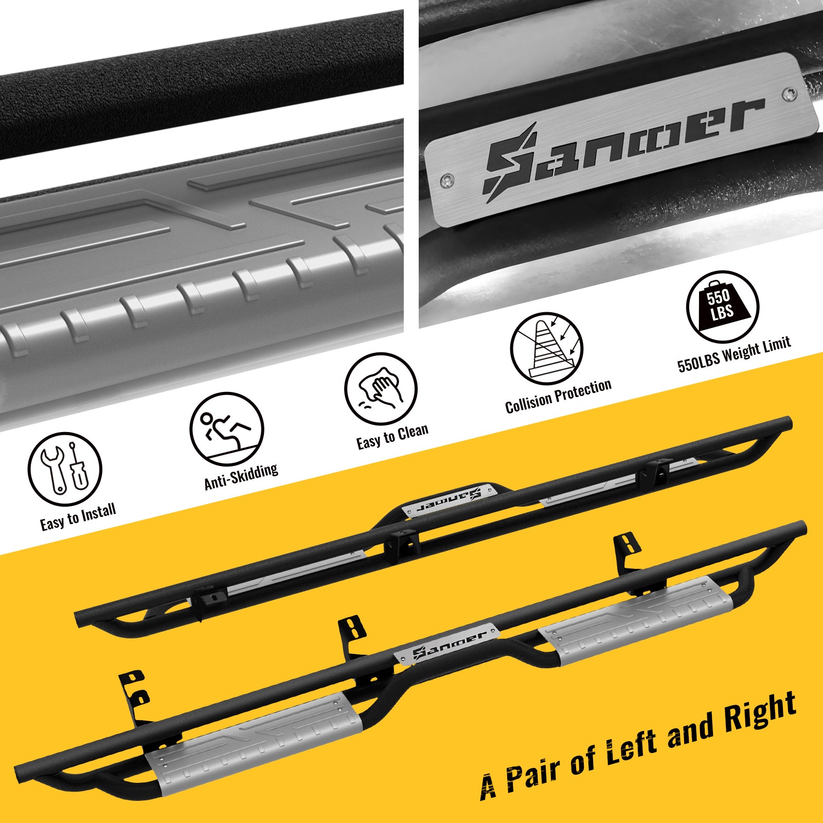 Advantages of sanooer Running Boards