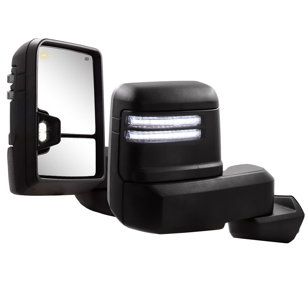 Sanooer-Arrow-Light-Smoke-Lens-Switchback-Towing-Mirror-for-Chevy-Silverado-1500-for-2019-2023