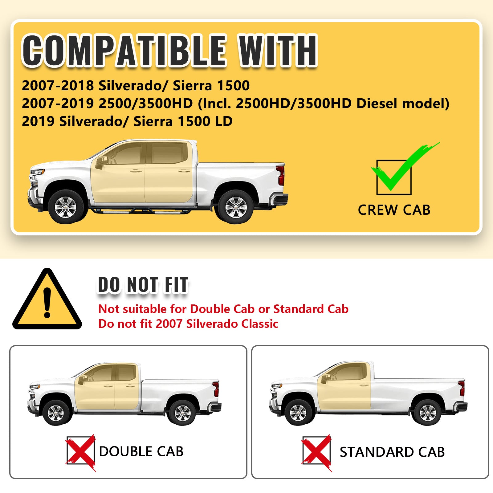 The applicability of sanooer brand Running Boards