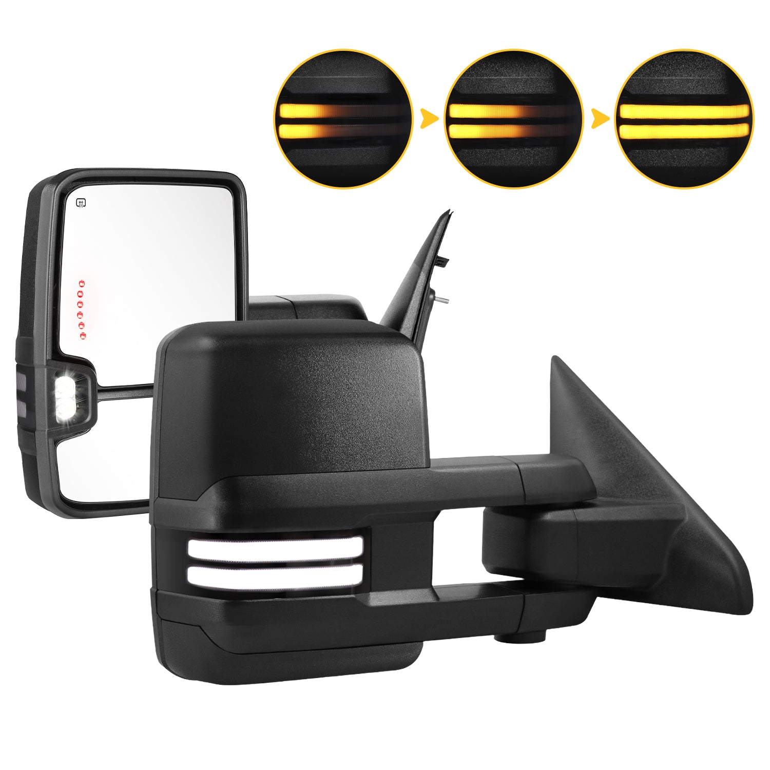 Sanooer 2009 2018 Ram 1500 2019 2024 Ram 1500 Classic Switchback Towing Mirror