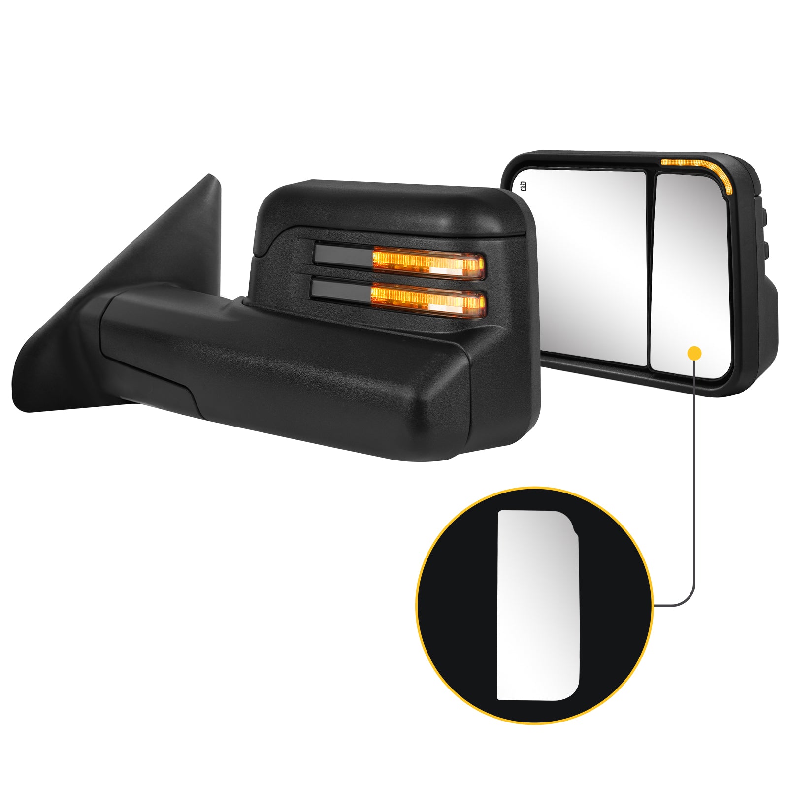 Sanooer towing mirror accessories for DODGE