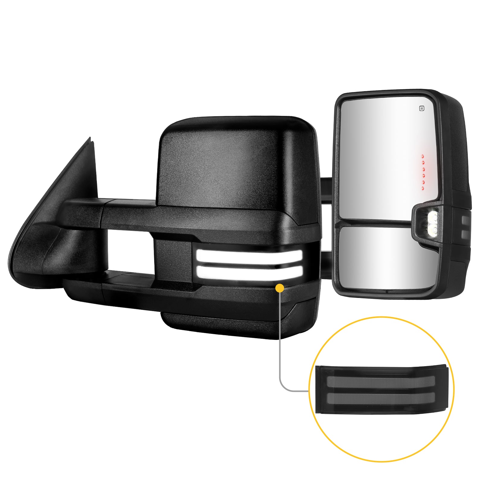 Sanooer towing mirror accessories for CHEVY & GMC