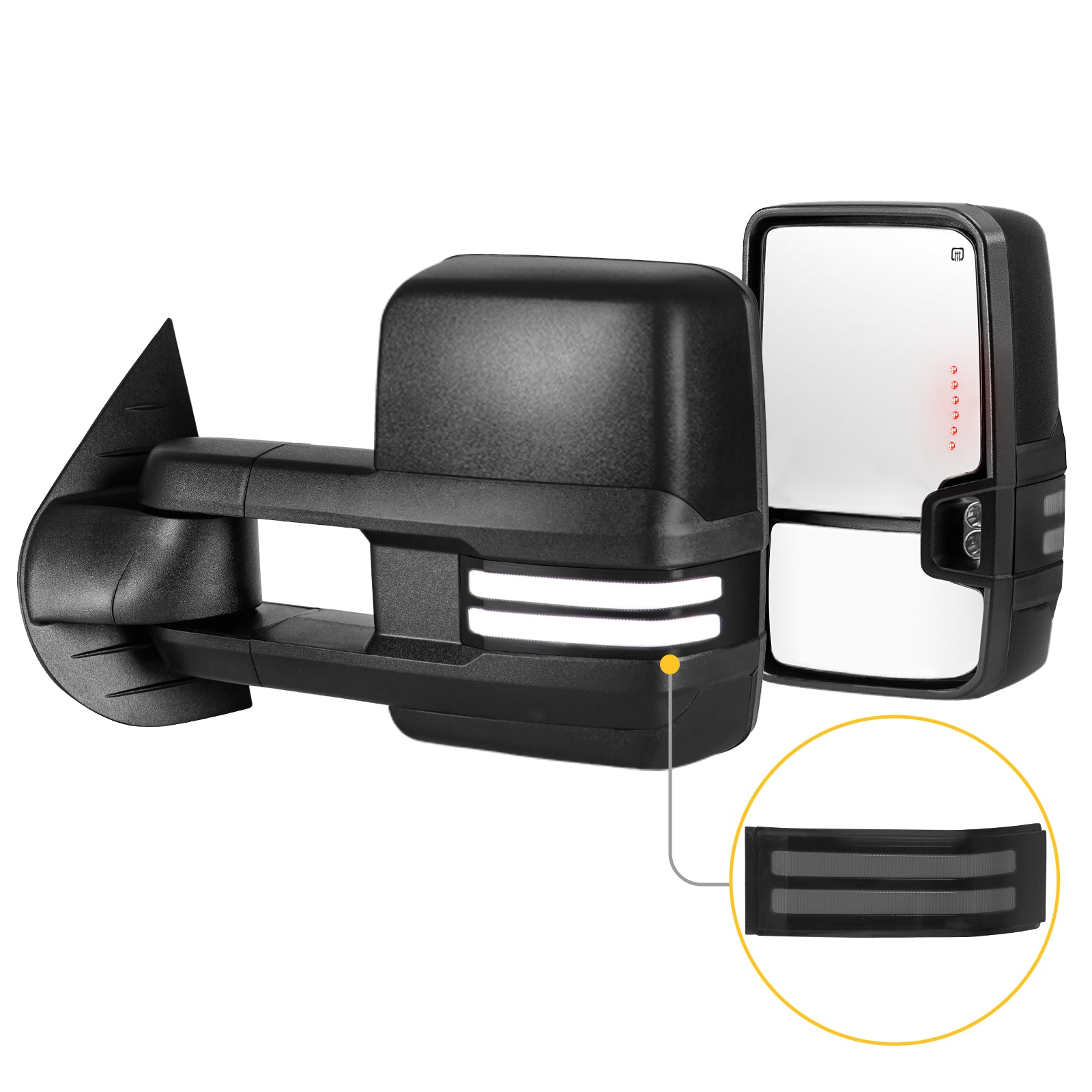 Sanooer towing mirror accessories for CHEVY & GMC