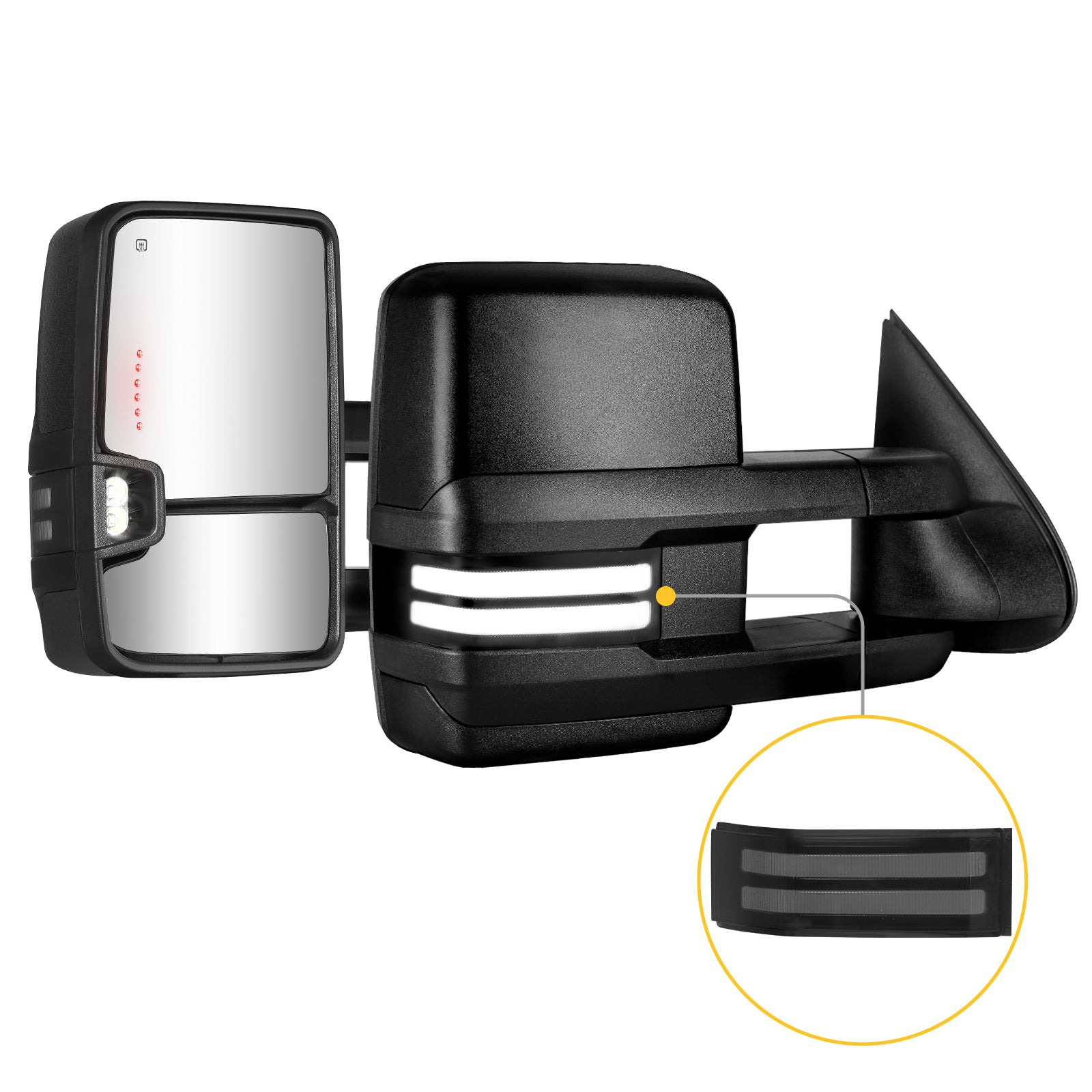Sanooer towing mirror accessories for CHEVY & GMC