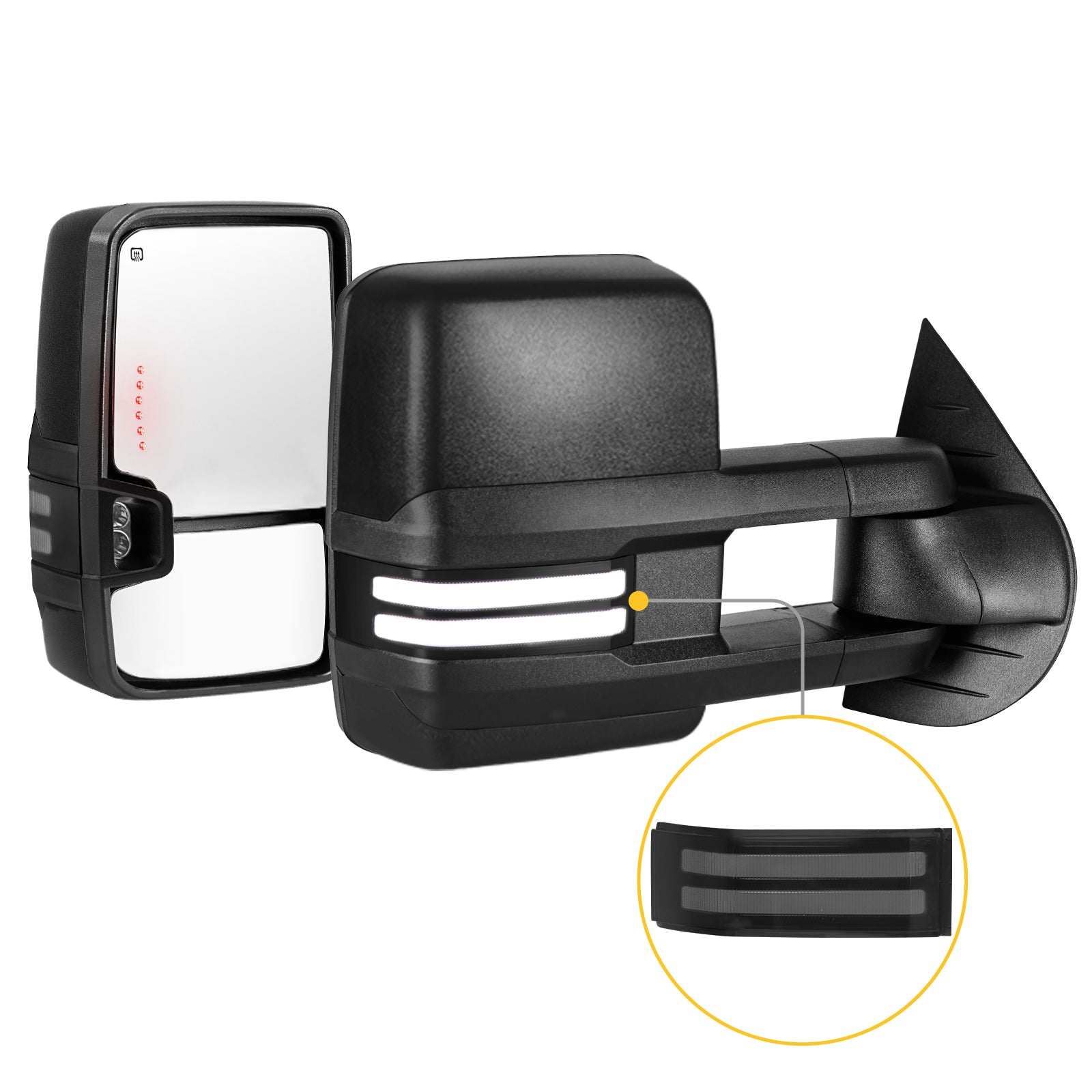 Sanooer towing mirror accessories for CHEVY & GMC