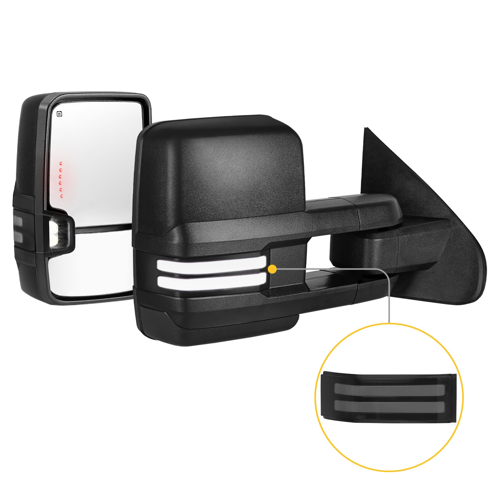 Sanooer towing mirror accessories for CHEVY & GMC
