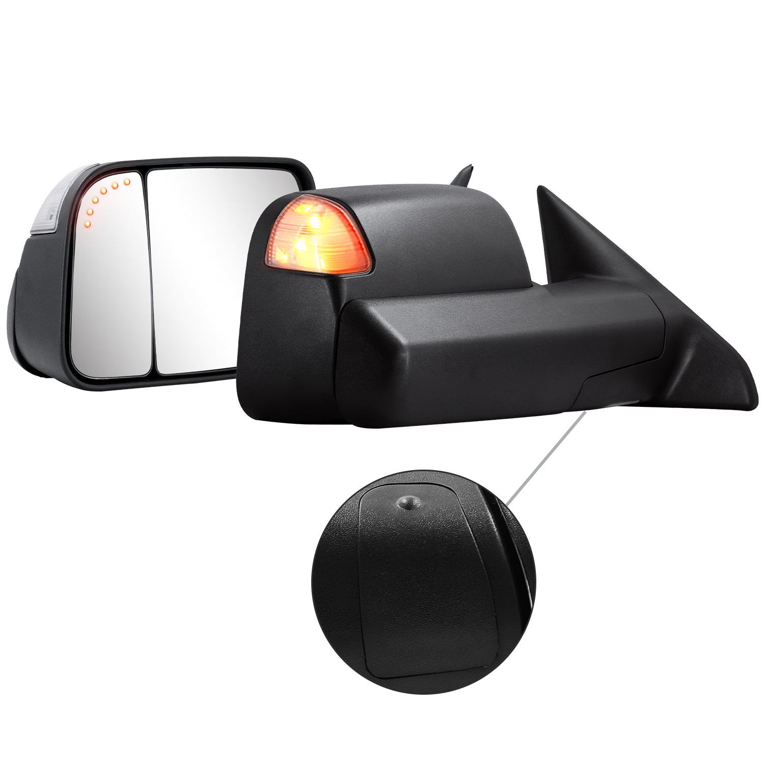 Sanooer towing mirror accessories for DODGE