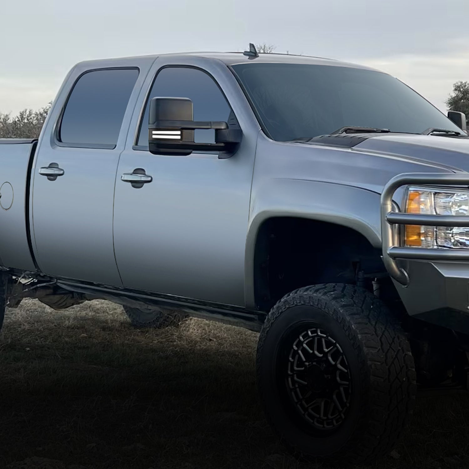Explore heavy-duty tow mirrors designed for Chevy Silverado and GMC Sierra.