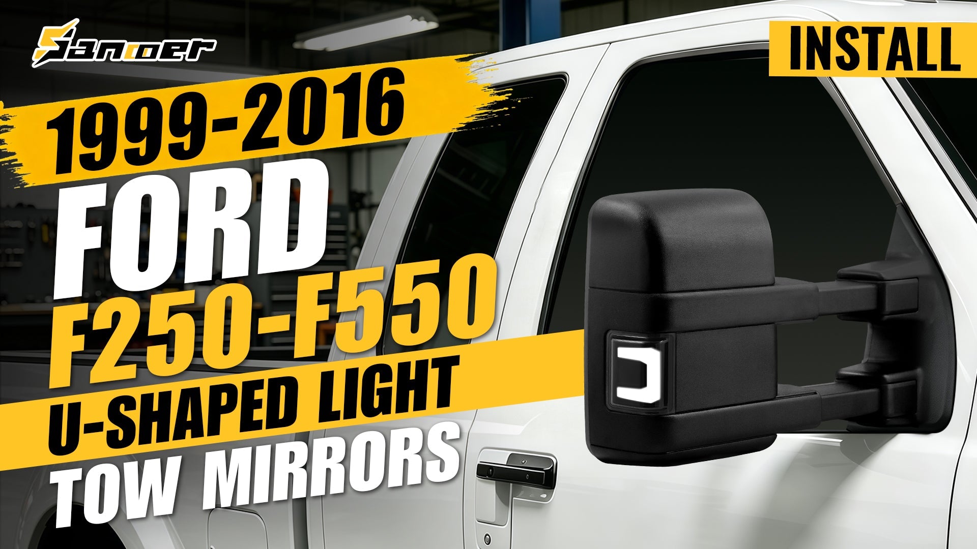 How to Install Tow Mirrors on 1999-2016 Ford F250-F550 Super Duty
