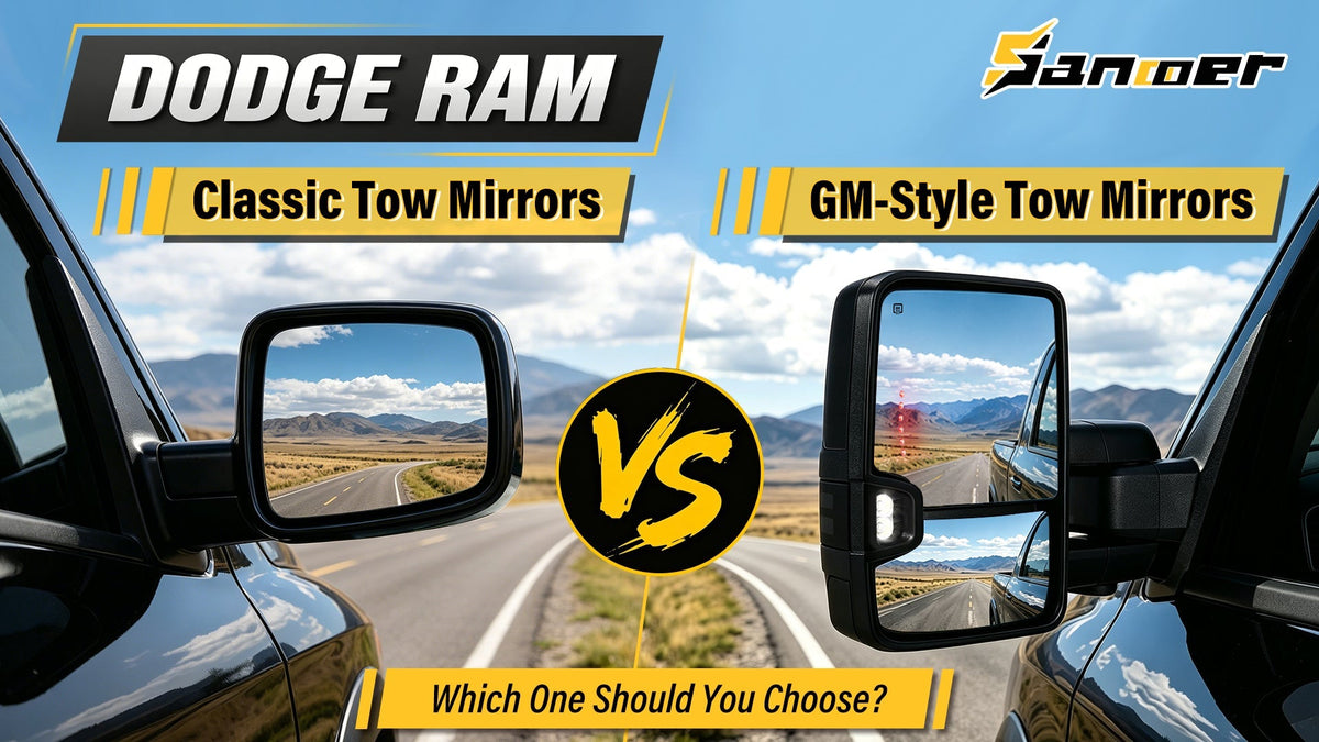 Dodge Ram Classic Tow Mirrors vs. GM-Style Tow Mirrors: Which One Should You Choose?