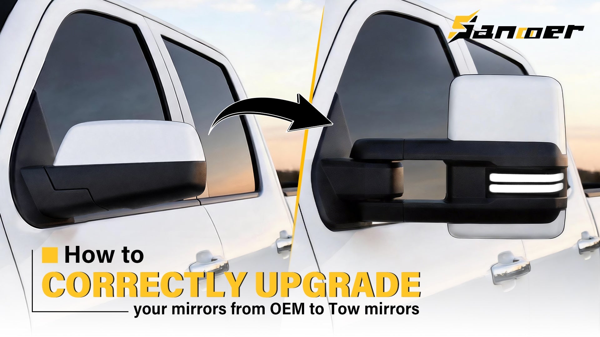 How to Correctly Upgrade Your Mirrors from OEM to Tow Mirrors