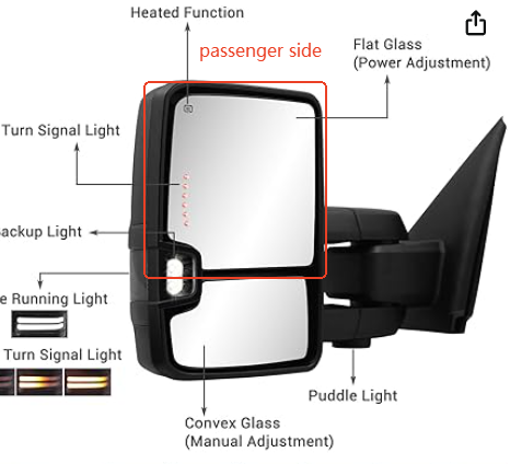 2002-2008 Dodge Ram upper glass on passenger side
