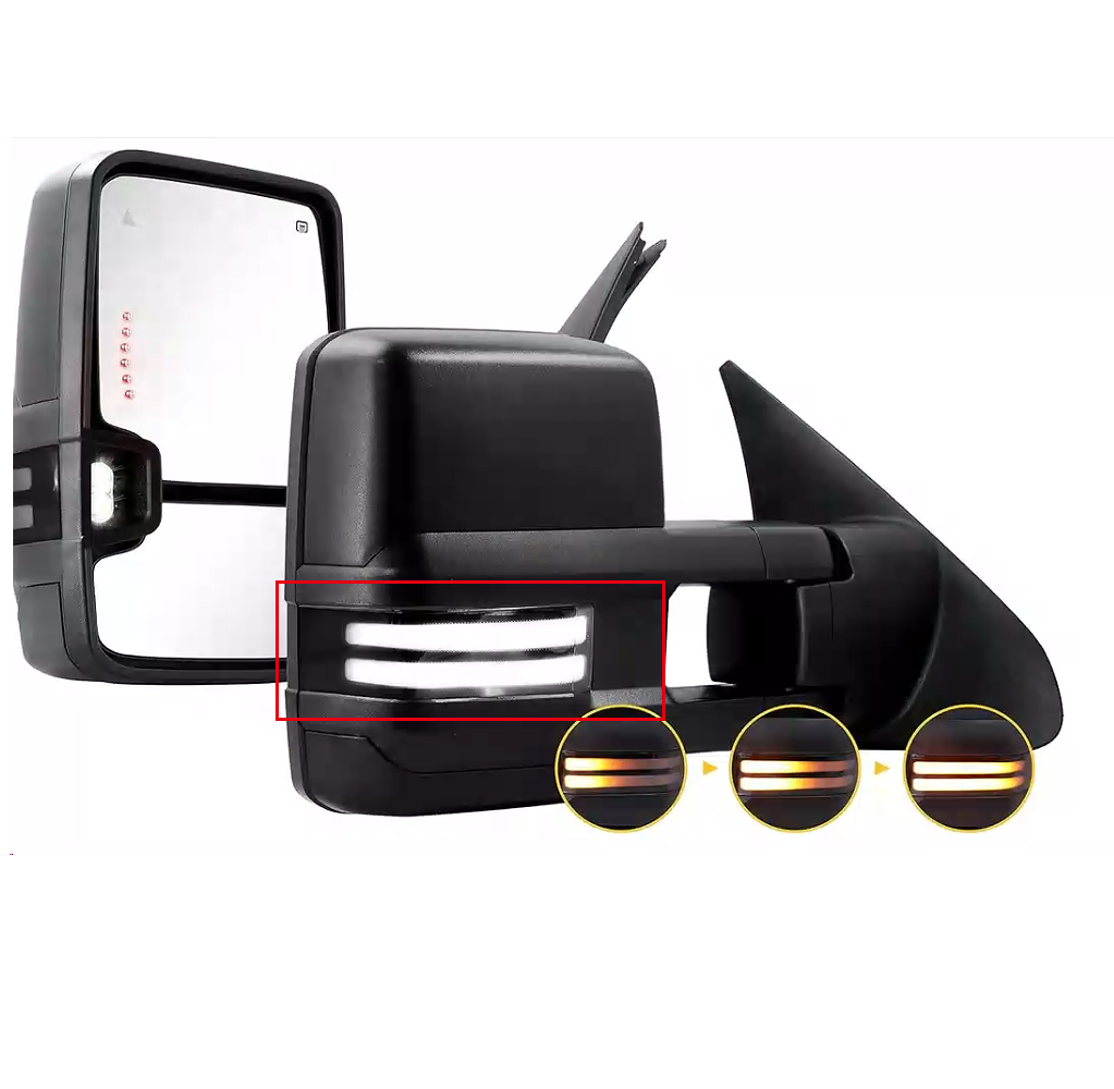 Double side backlight for 2007-2014 Chevy Silverado GMC Sierra