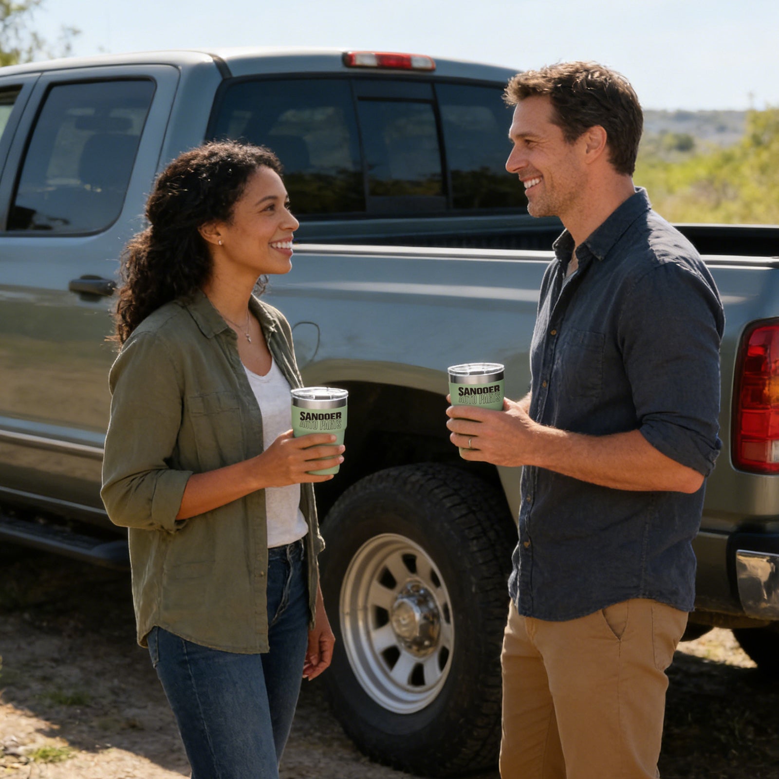 Sanooer Stainless Steel Portable Outdoor Cup (8OZ)