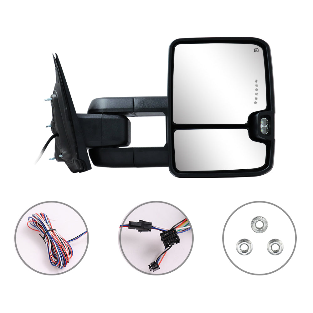 2014-2018-Silverado-Suburban-Avalanche-Tahoe-Sierra-Yukon-Basic-Towing-Mirrors-Carbon-Fiber-Pattern-accessories