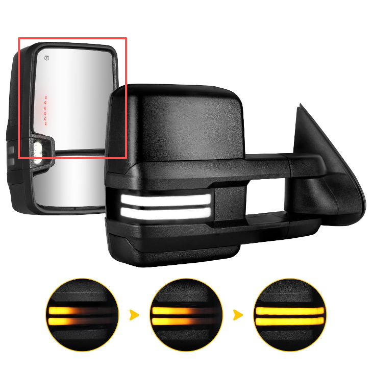 Sanooer Shipping Fee for 2003-2007 Chevy Towing Mirror - Driver Side Big Mirror