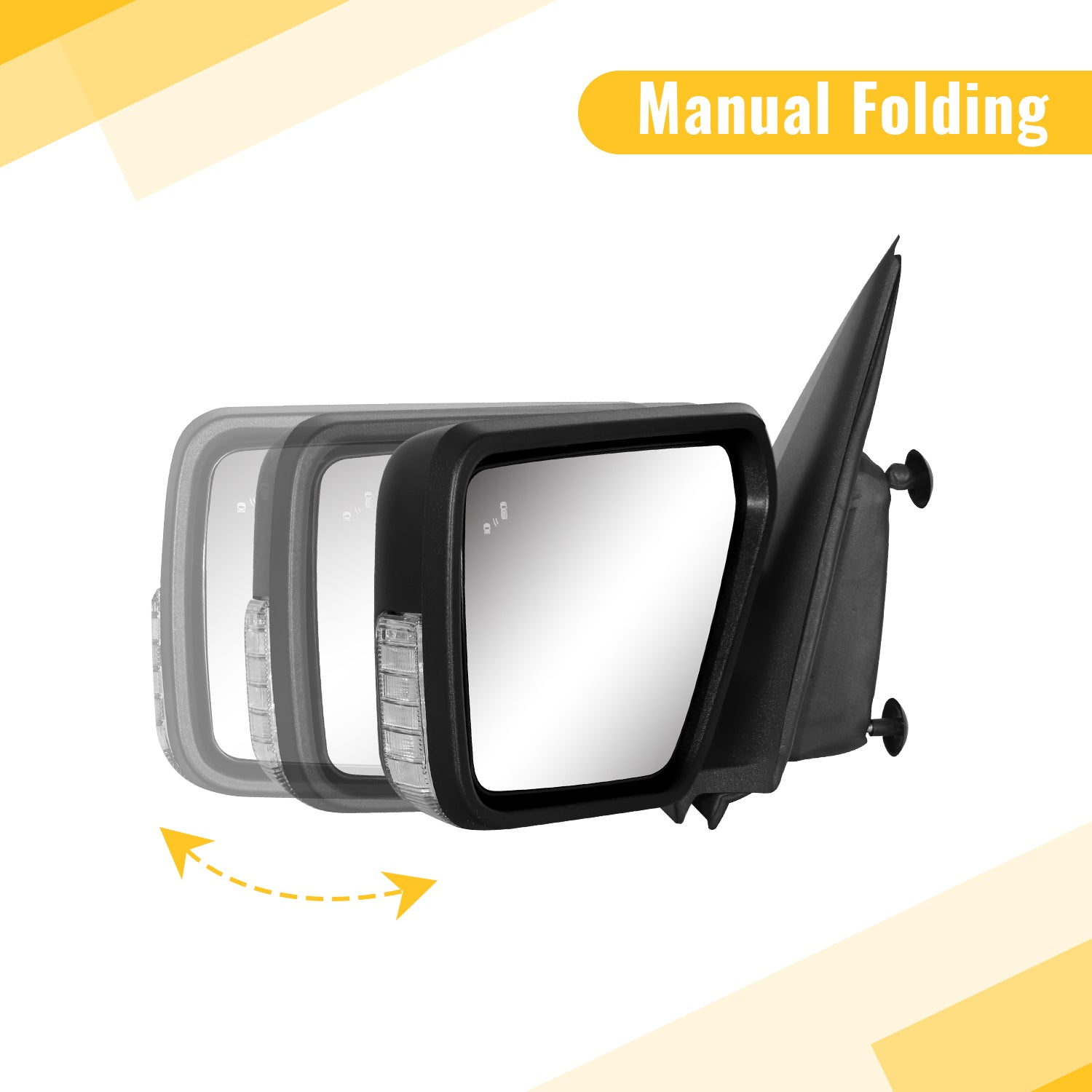 Sanooer 2021-2025 Ford F150 Side Mirror