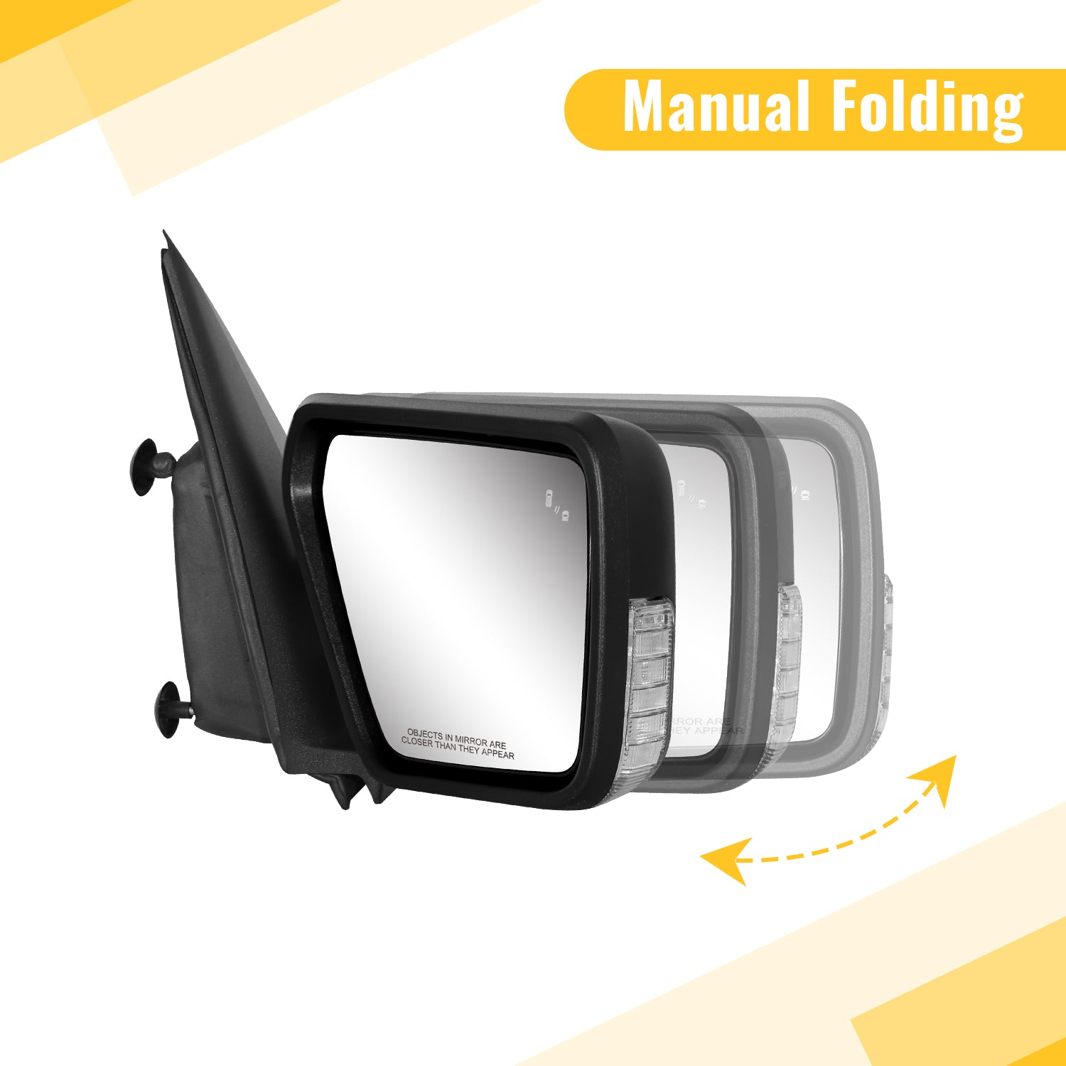 Sanooer 2021-2025 Ford F150 Side Mirror
