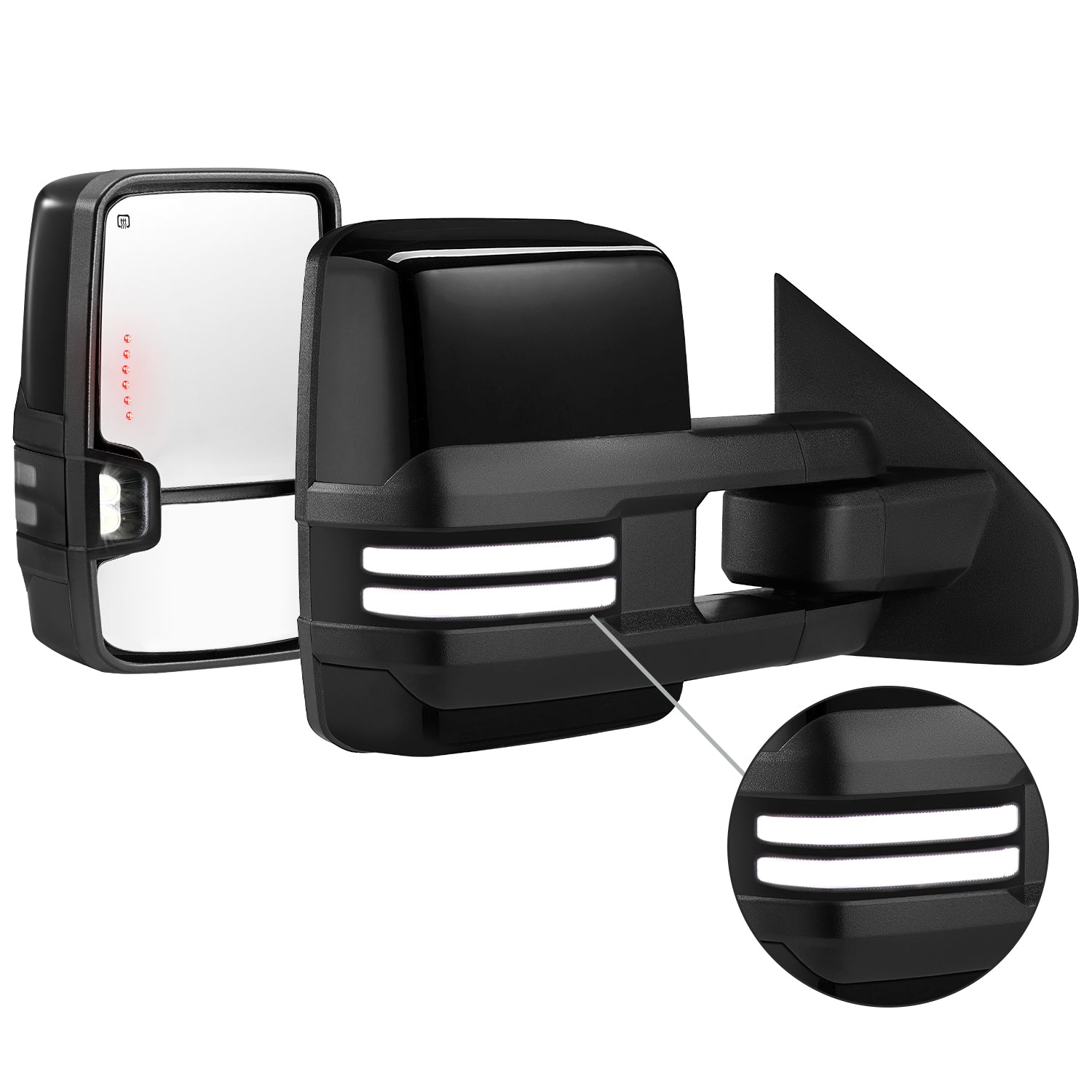 Sanooer towing mirror accessories for CHEVY & GMC