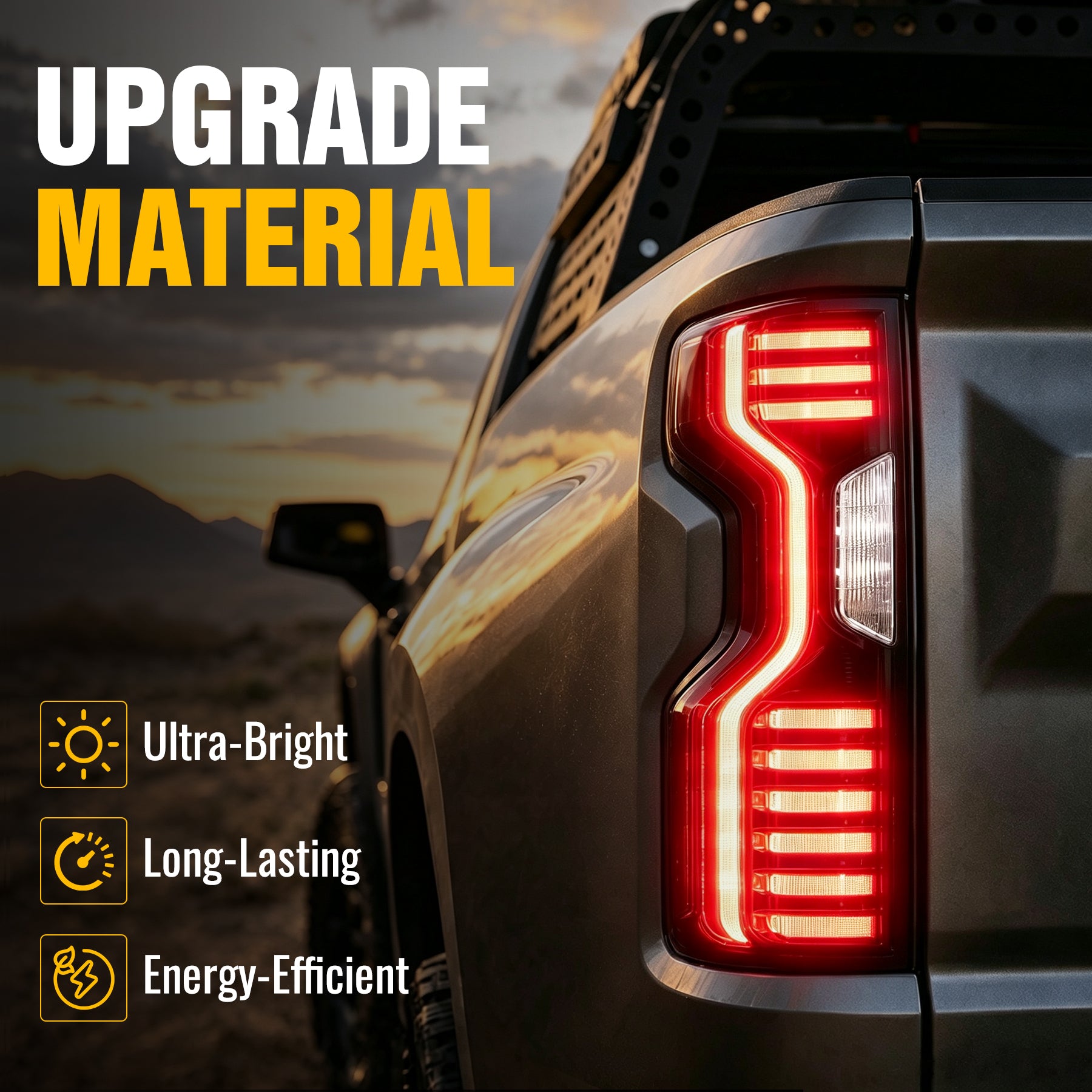 Sanooer 2019-2025 Silverado 1500 2500HD 3500HD Tail Light