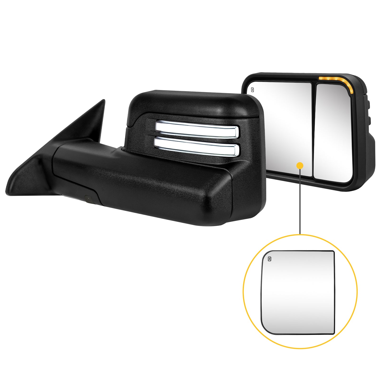 Sanooer towing mirror accessories for DODGE