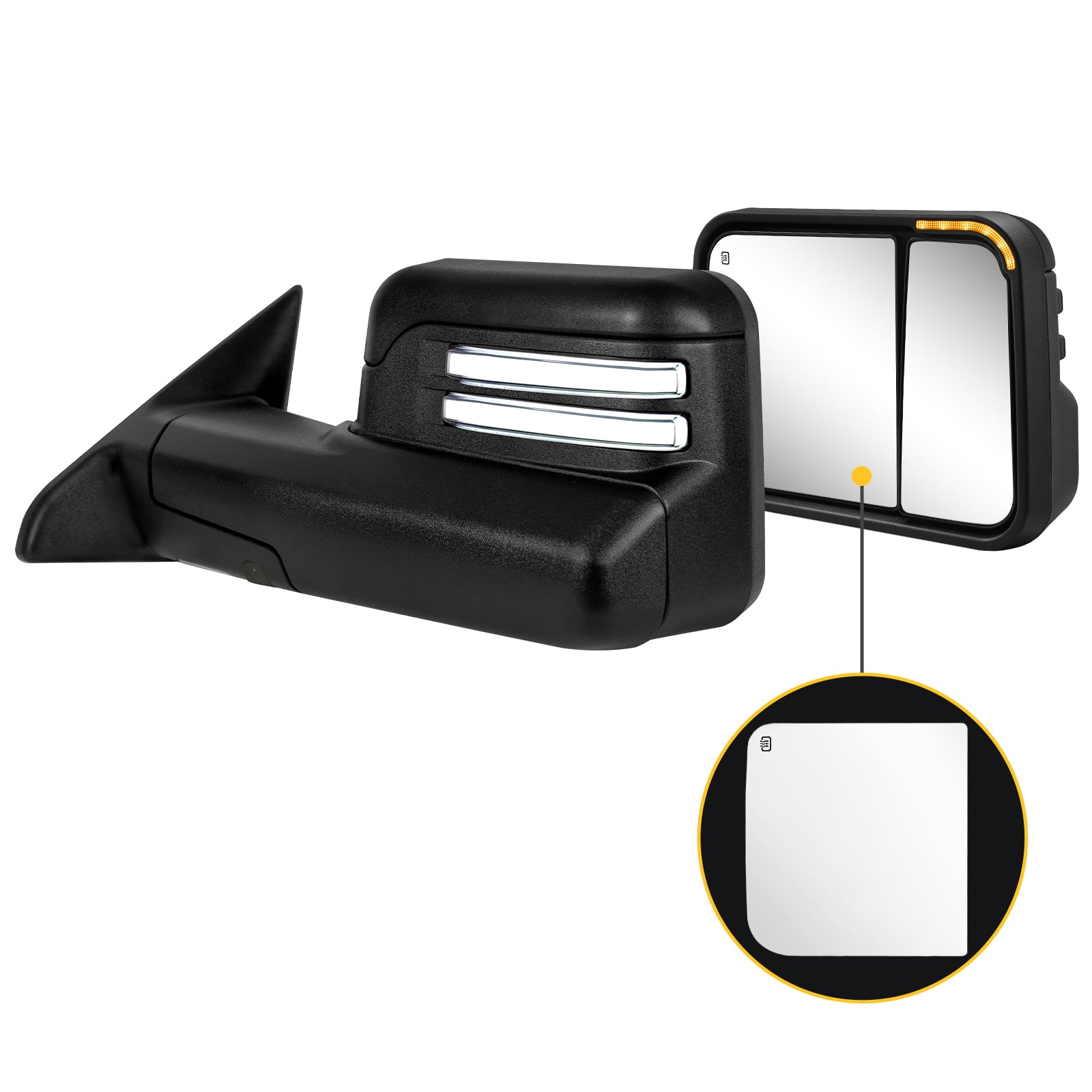 Sanooer towing mirror accessories for DODGE