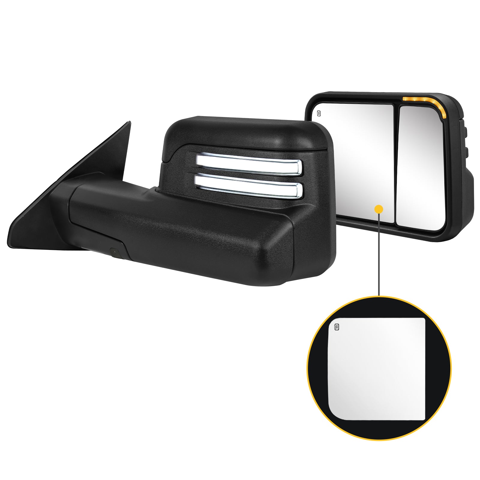 Sanooer towing mirror accessories for DODGE