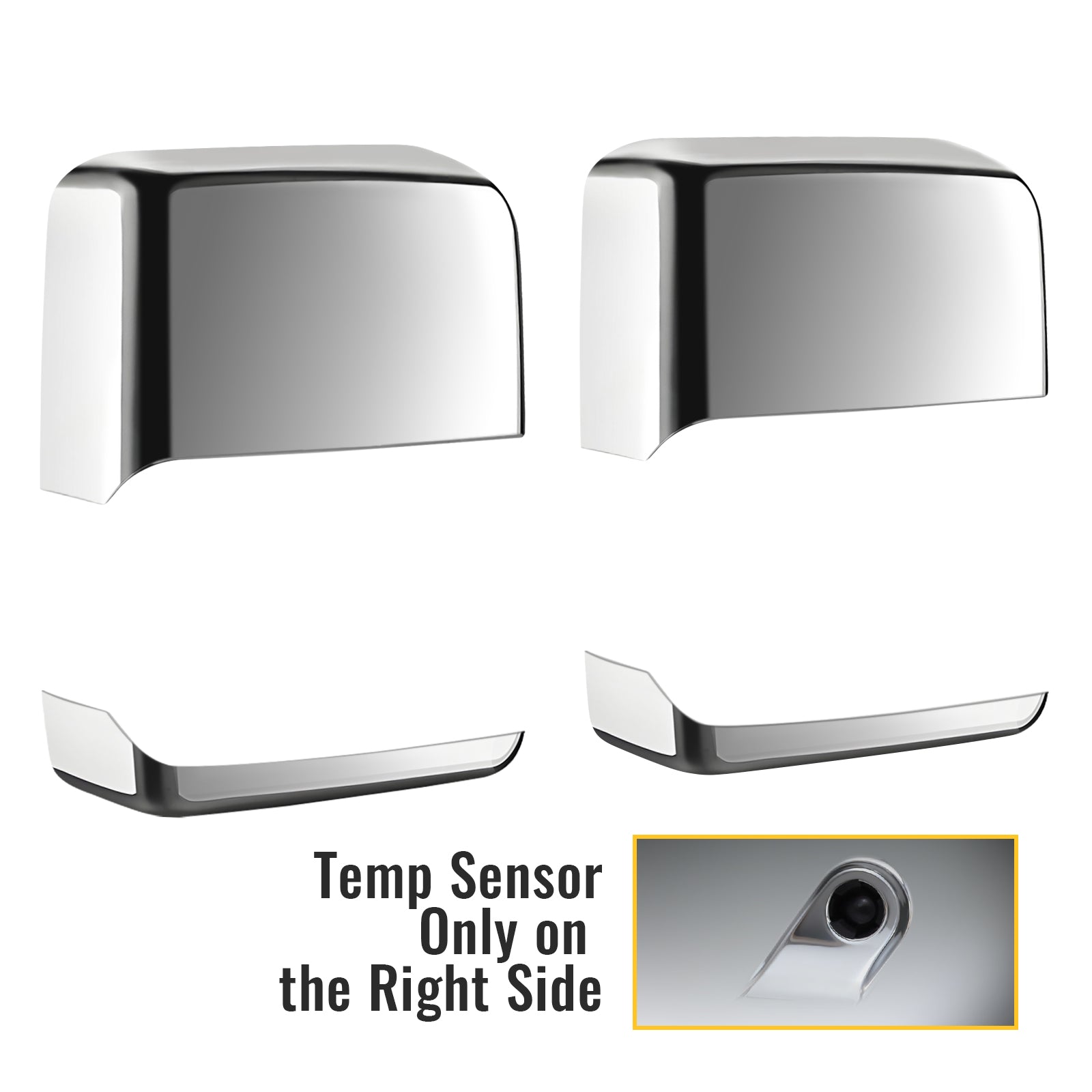 Towing Mirror Color Case Accessories for CHEVY & GMC (Case Only)