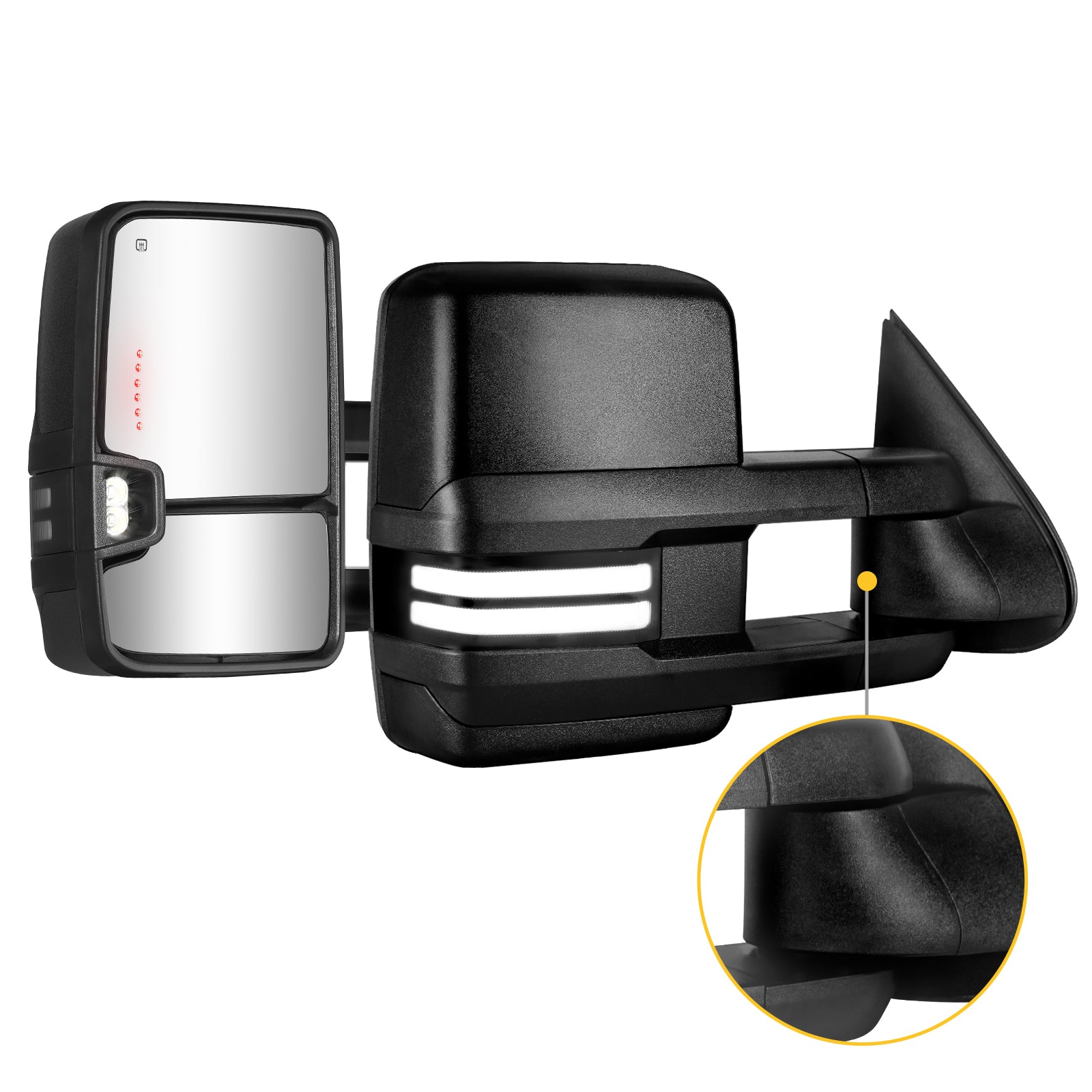 Sanooer towing mirror accessories for CHEVY & GMC