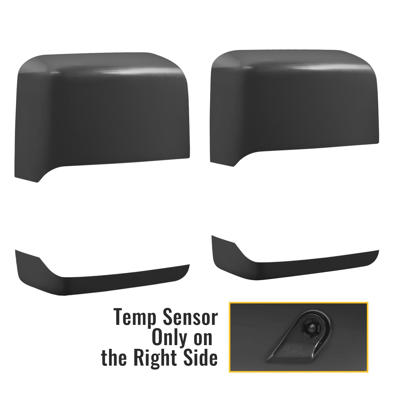 Towing Mirror Color Case Accessories for CHEVY & GMC (Case Only)