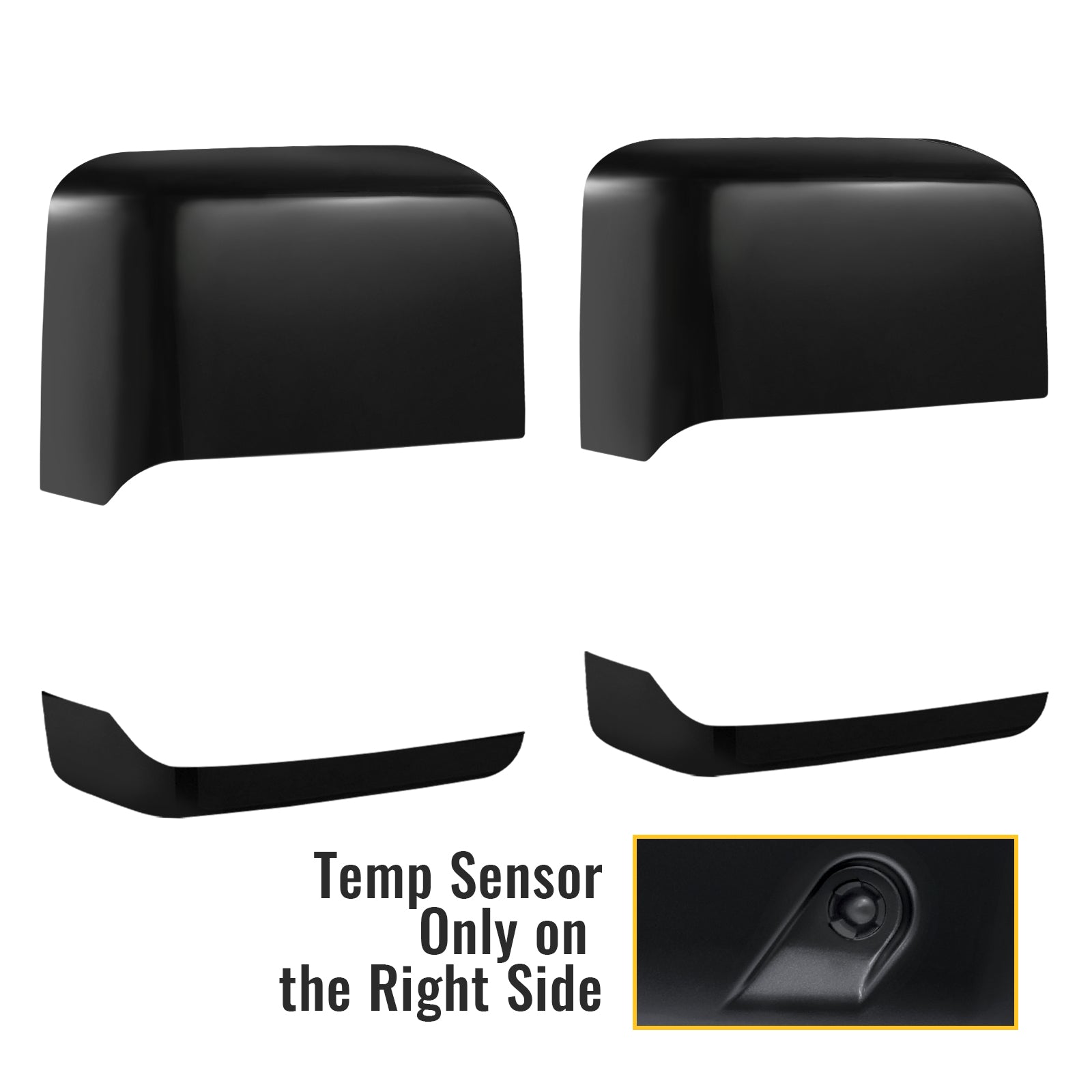 Towing Mirror Color Case Accessories for CHEVY & GMC (Case Only)