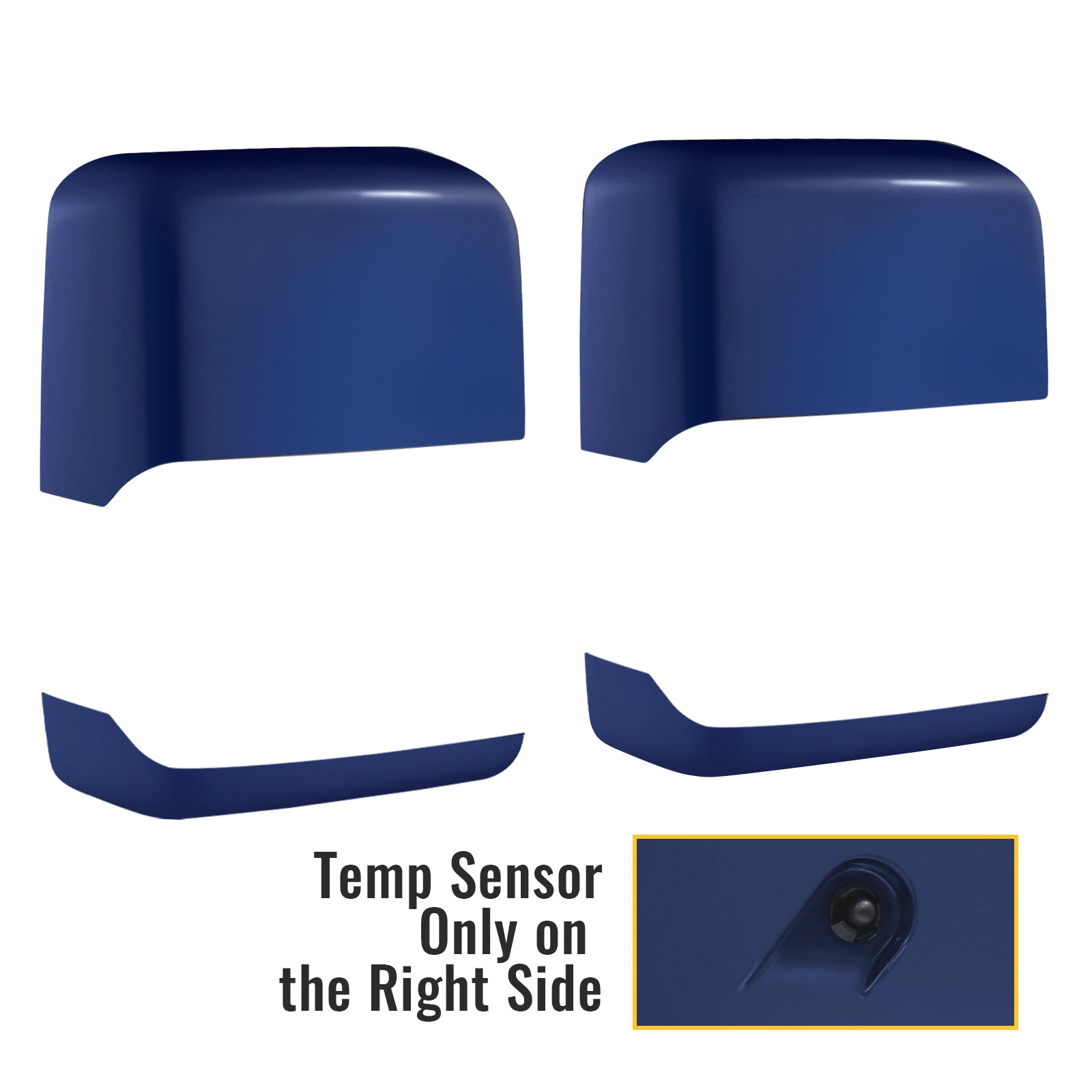 Towing Mirror Color Case Accessories for CHEVY & GMC (Case Only)