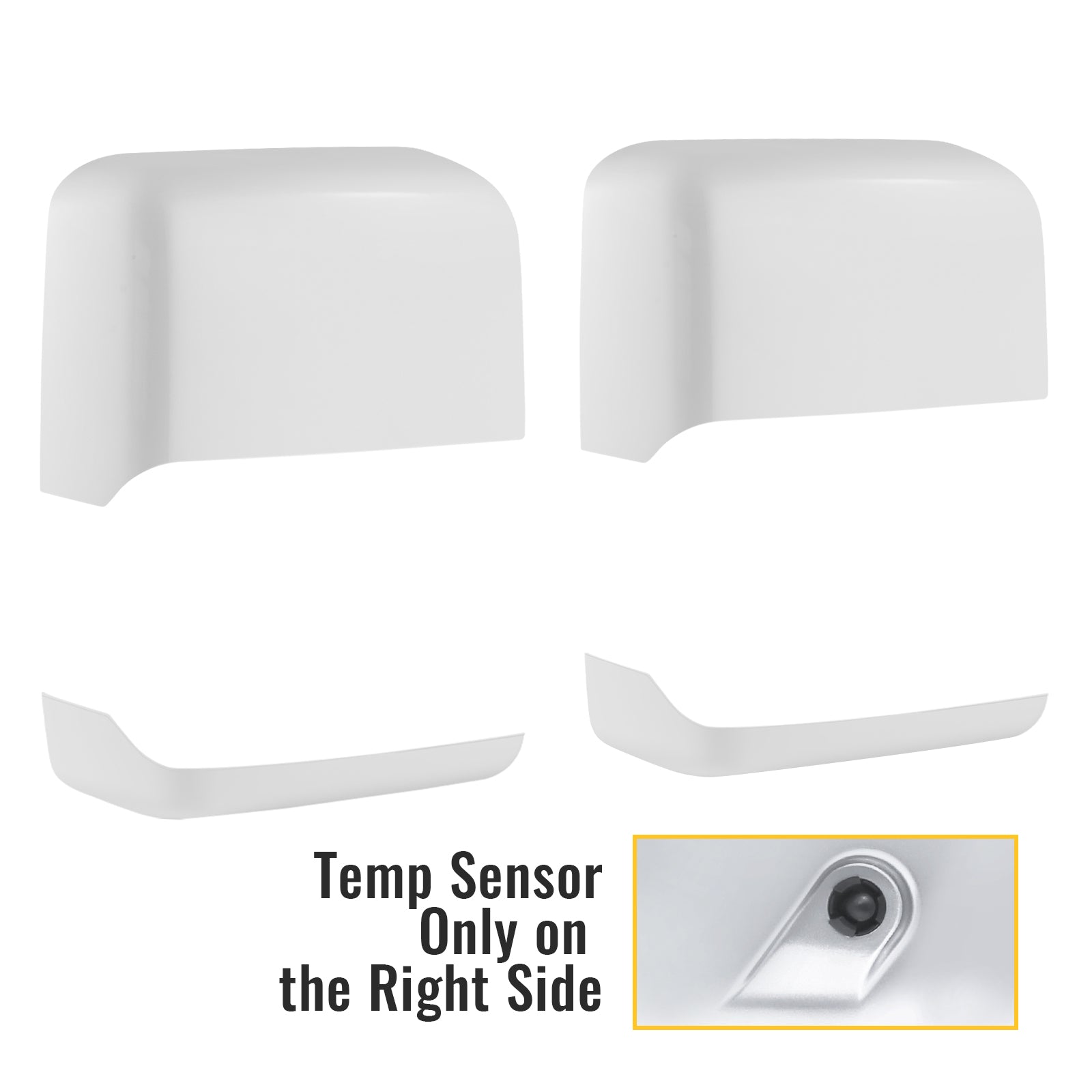 Towing Mirror Color Case Accessories for CHEVY & GMC (Case Only)