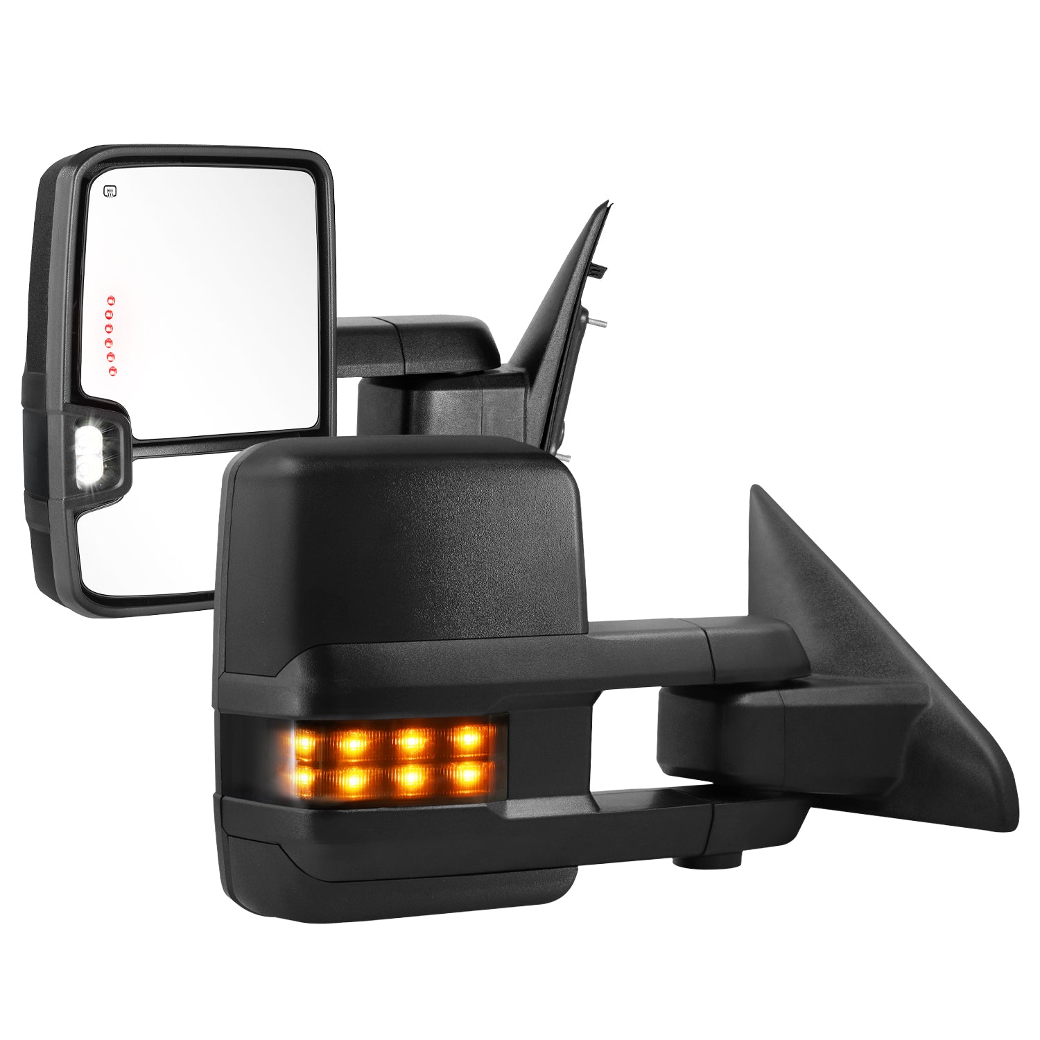 Towing Mirrors for 2009-2018 Ram 1500 2019-2024 Ram 1500 Classic Extendable Telescopic Multifunction
