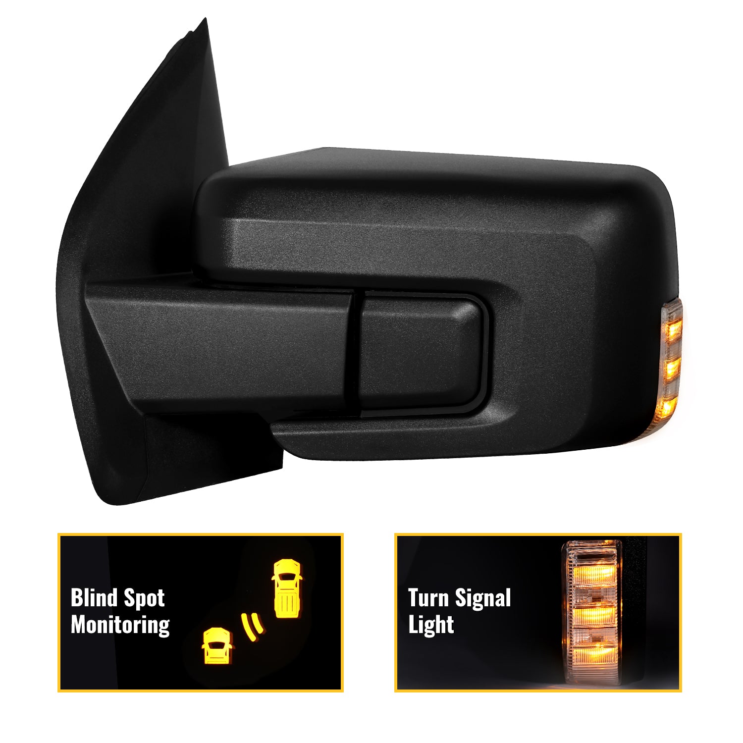 Sanooer 2021-2025 Ford F150 Side Mirror