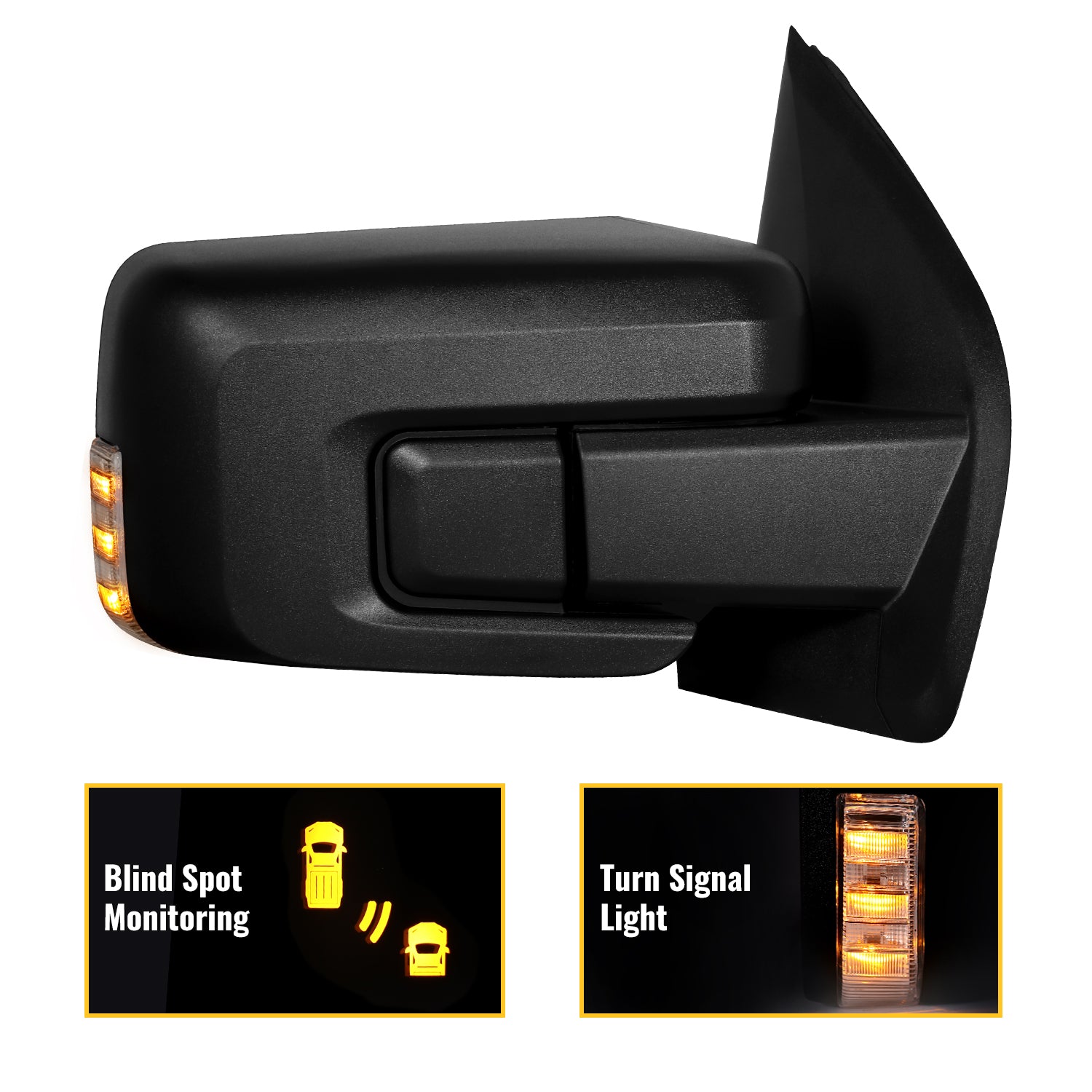 Sanooer 2021-2025 Ford F150 Side Mirror