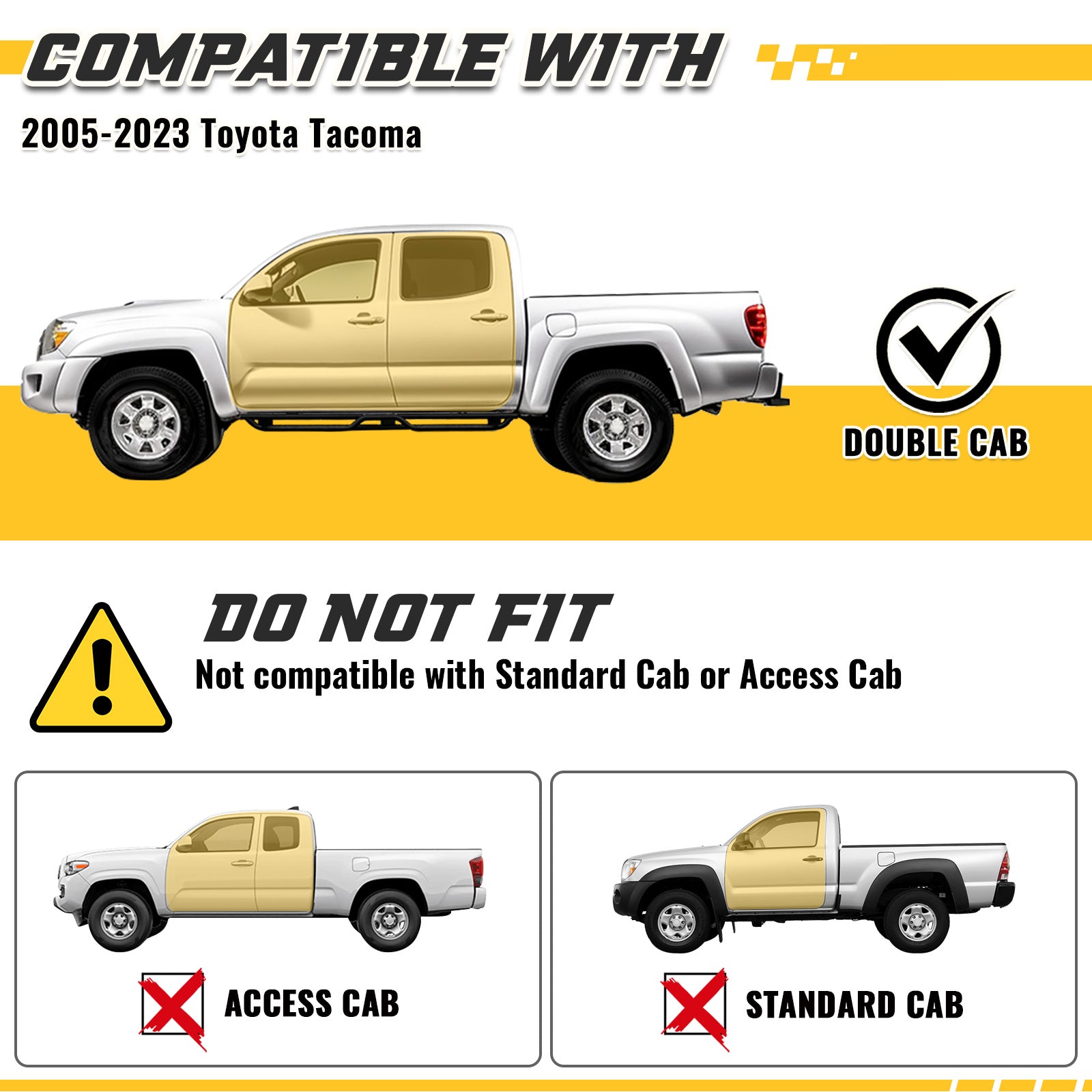 The applicability of sanooer brand Running Boards