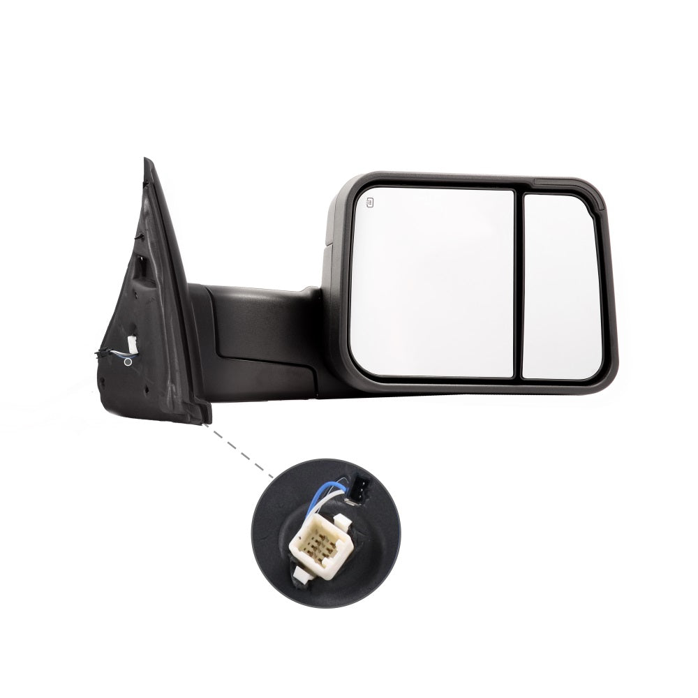 Sanooer-2002-2008-Dodge-RAM-1500-2500-3500-Switchback-Custom-Telescopic-Towing-Mirror-plug